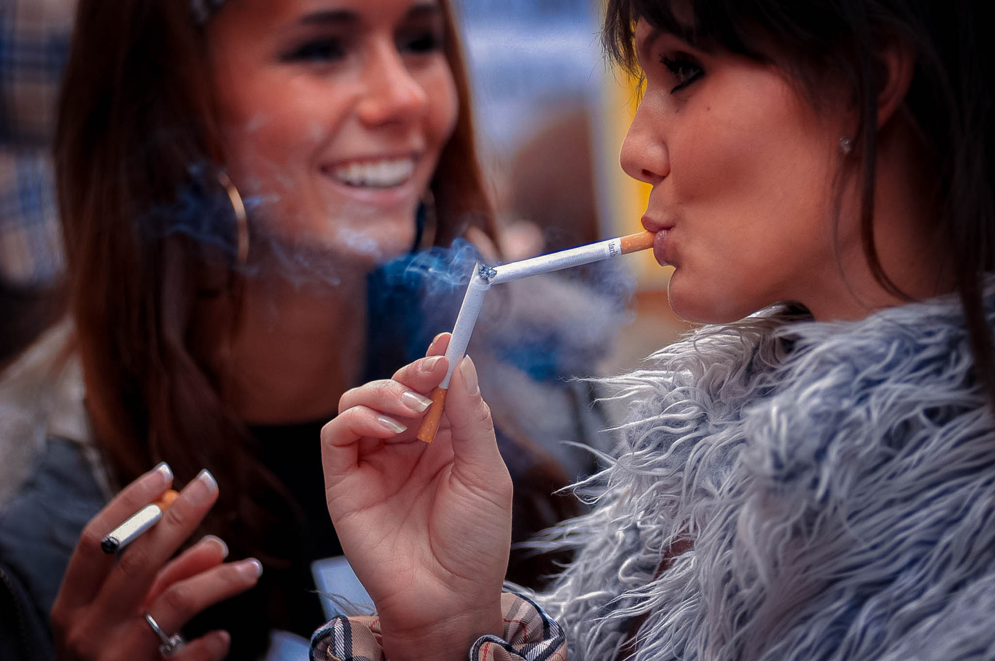 Goldie Lookin Chain Lead a "Chav" March