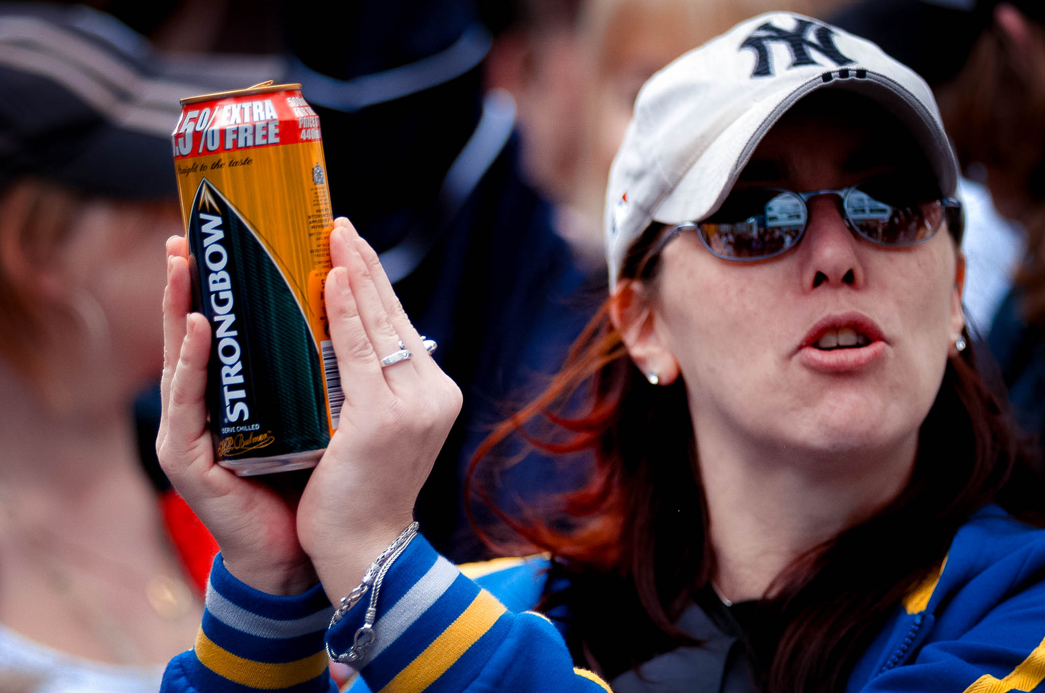 Goldie Lookin Chain Lead a "Chav" March