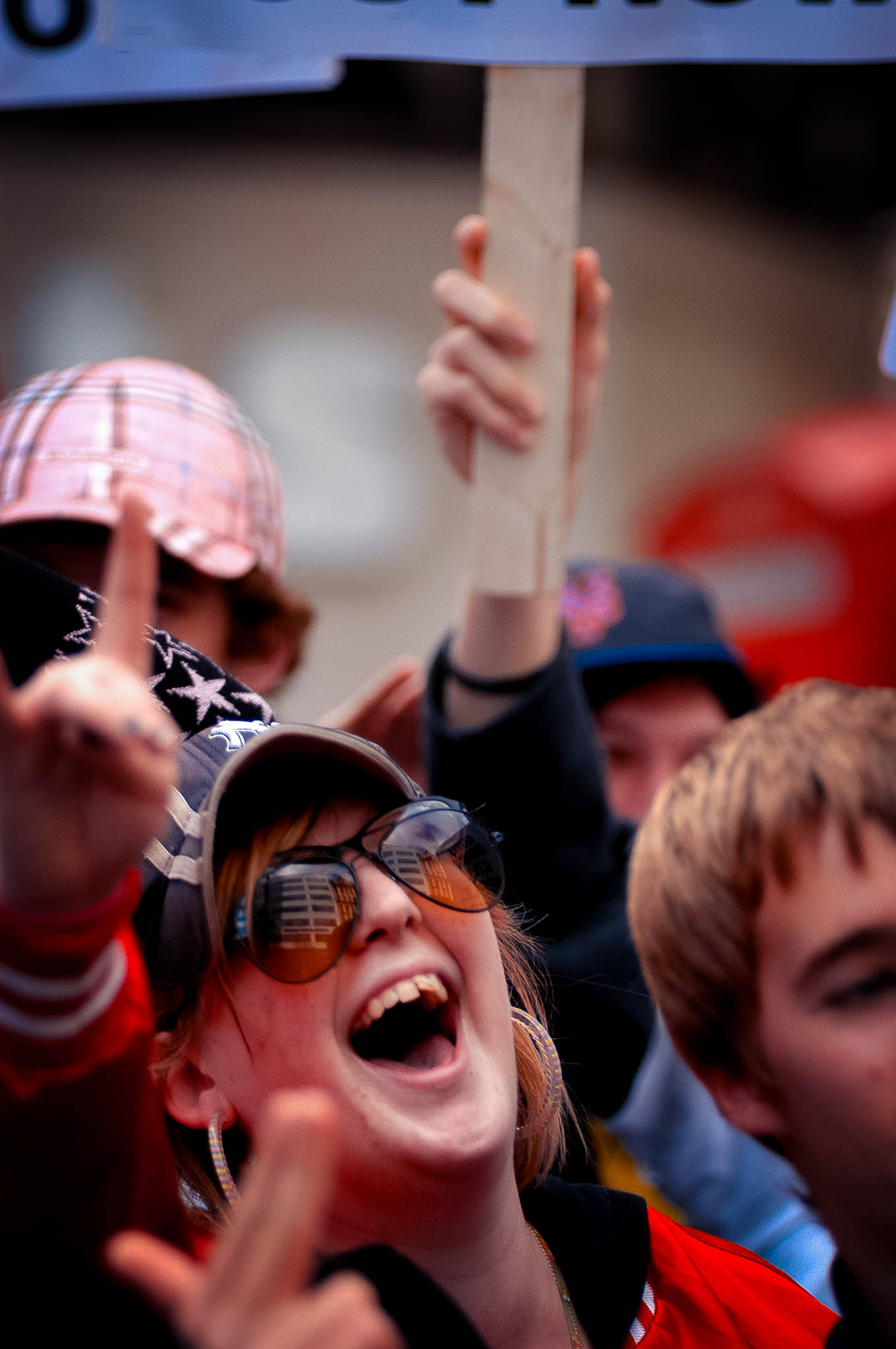 Goldie Lookin Chain Lead a "Chav" March