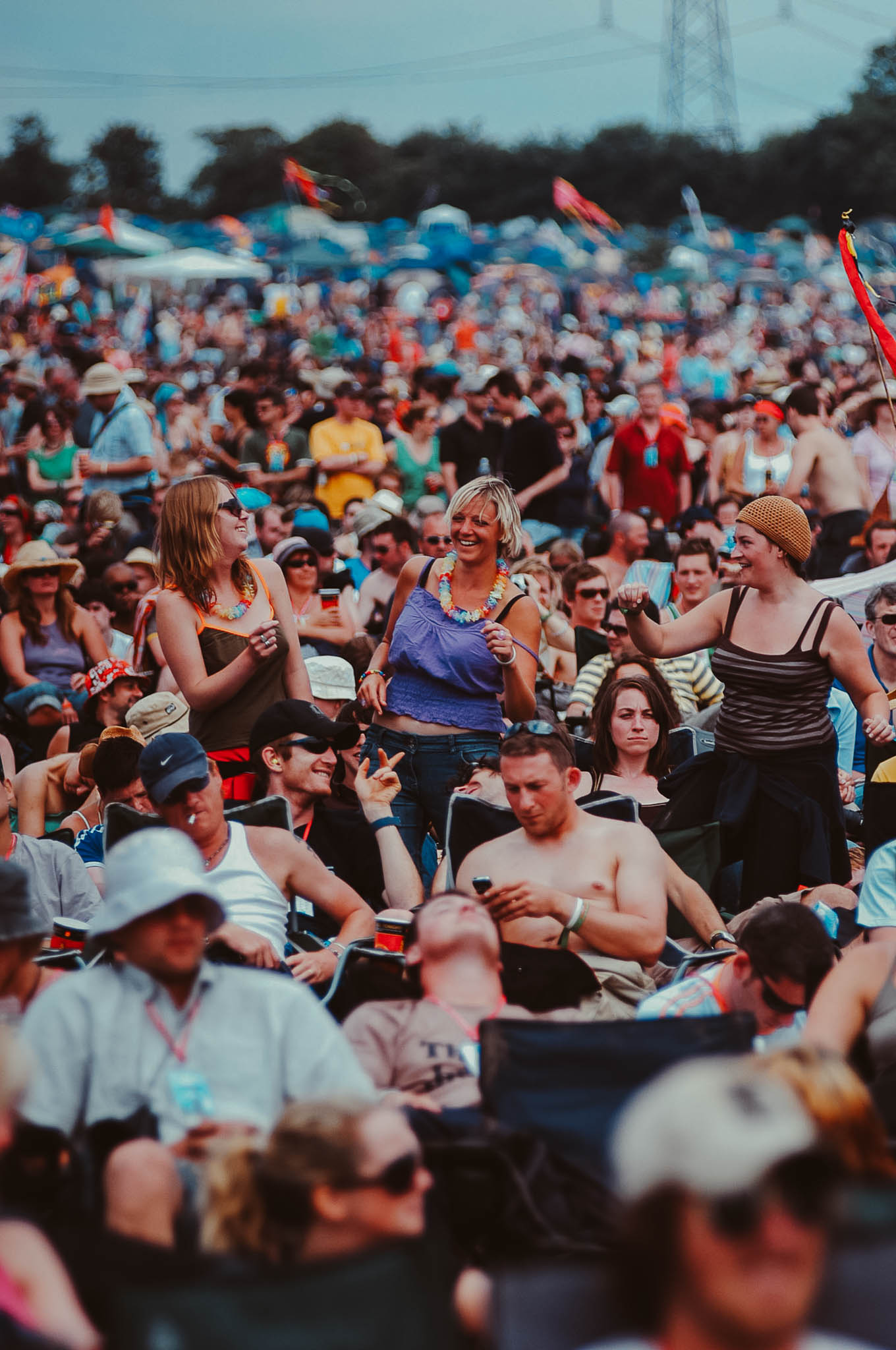 The sun returns to Glastonbury Festival.