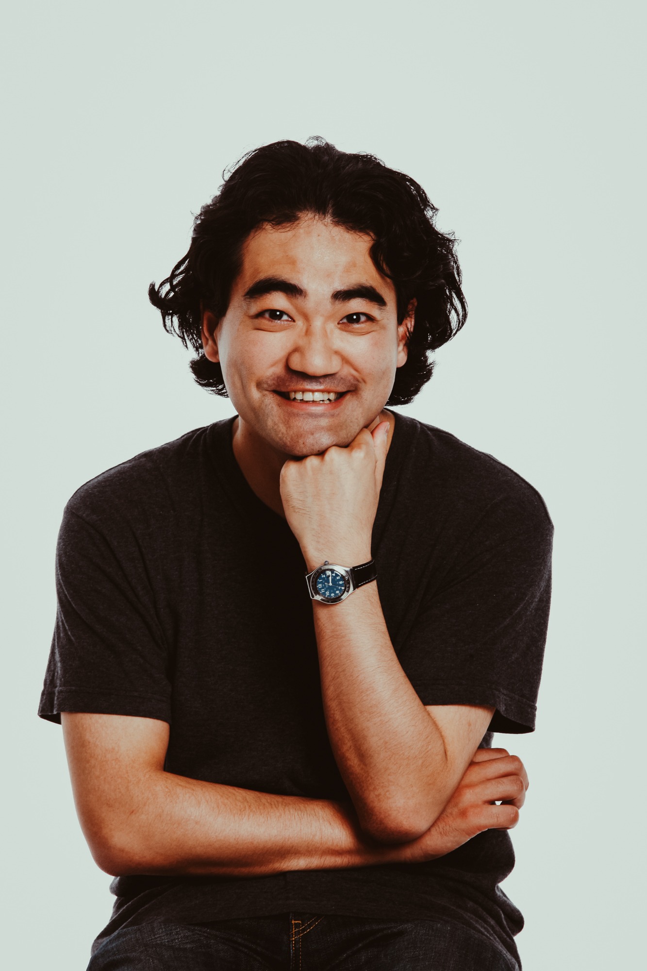 Classical performer Dai Fujikura, photographed at Click Studios, London