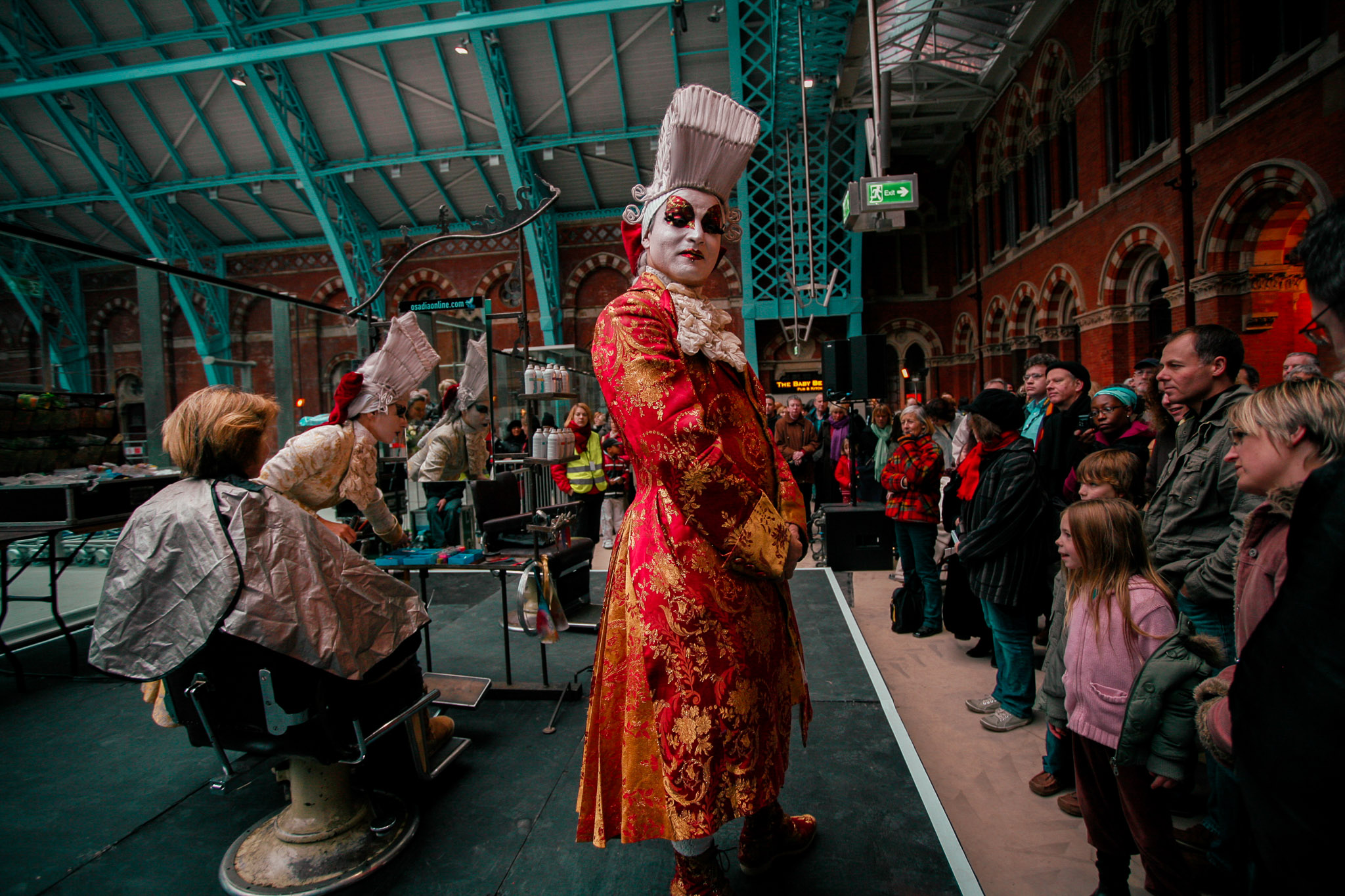 St Pancras International heritage environment, editorial reportage London documentary photography.