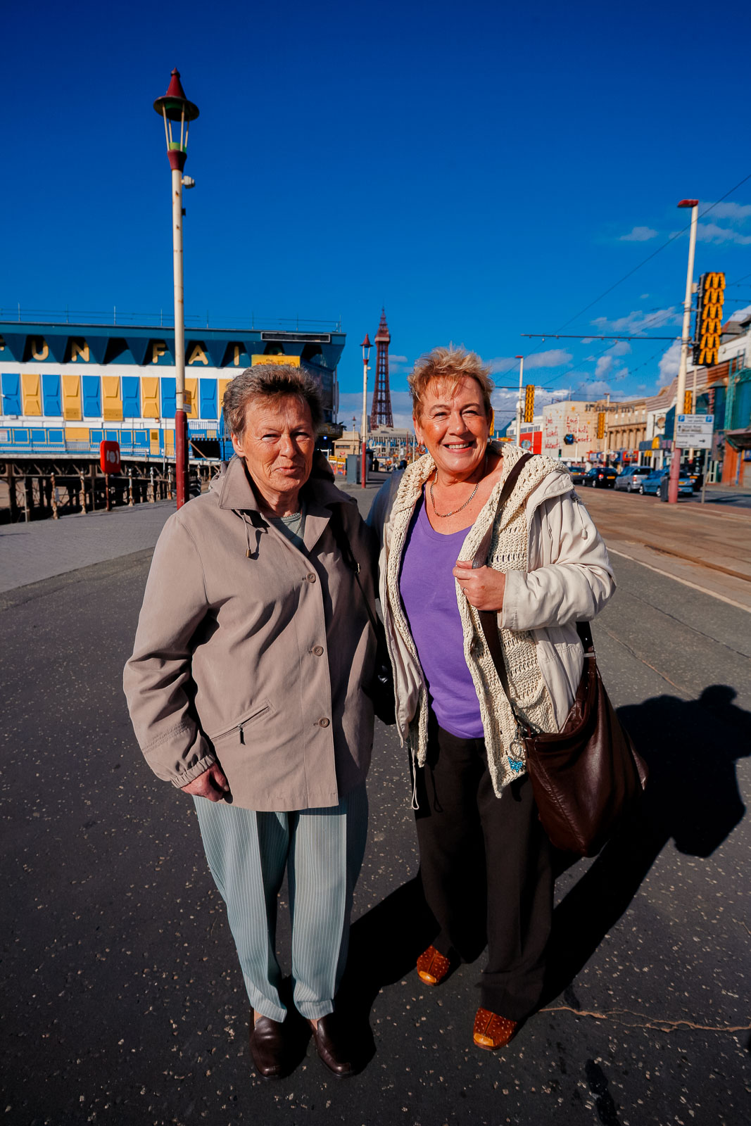 Britain's popular seaside resort Blackpool