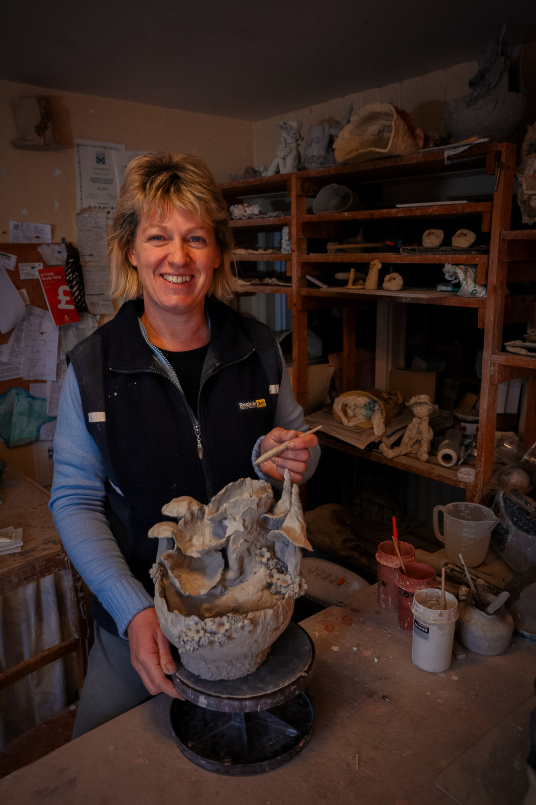 Arreton Barns Craft Village - Sally Moss, Ceramic Crafts