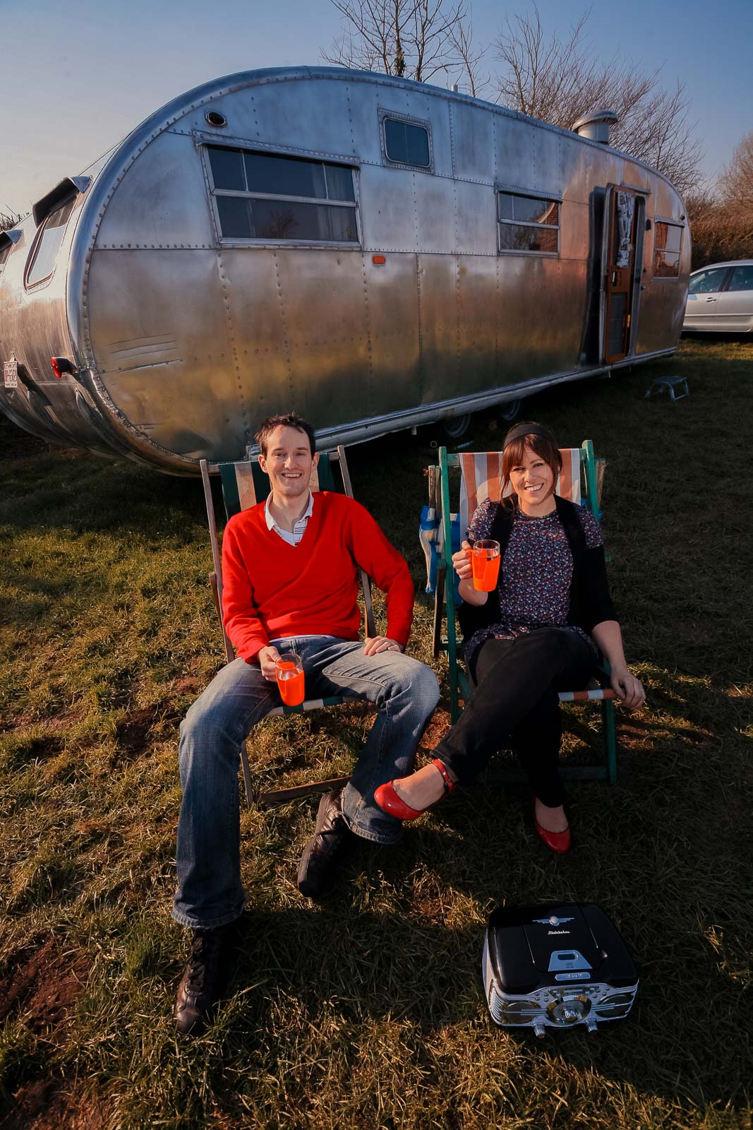 Retro Holidays: Vintage Vacations - David Mattin with his wife