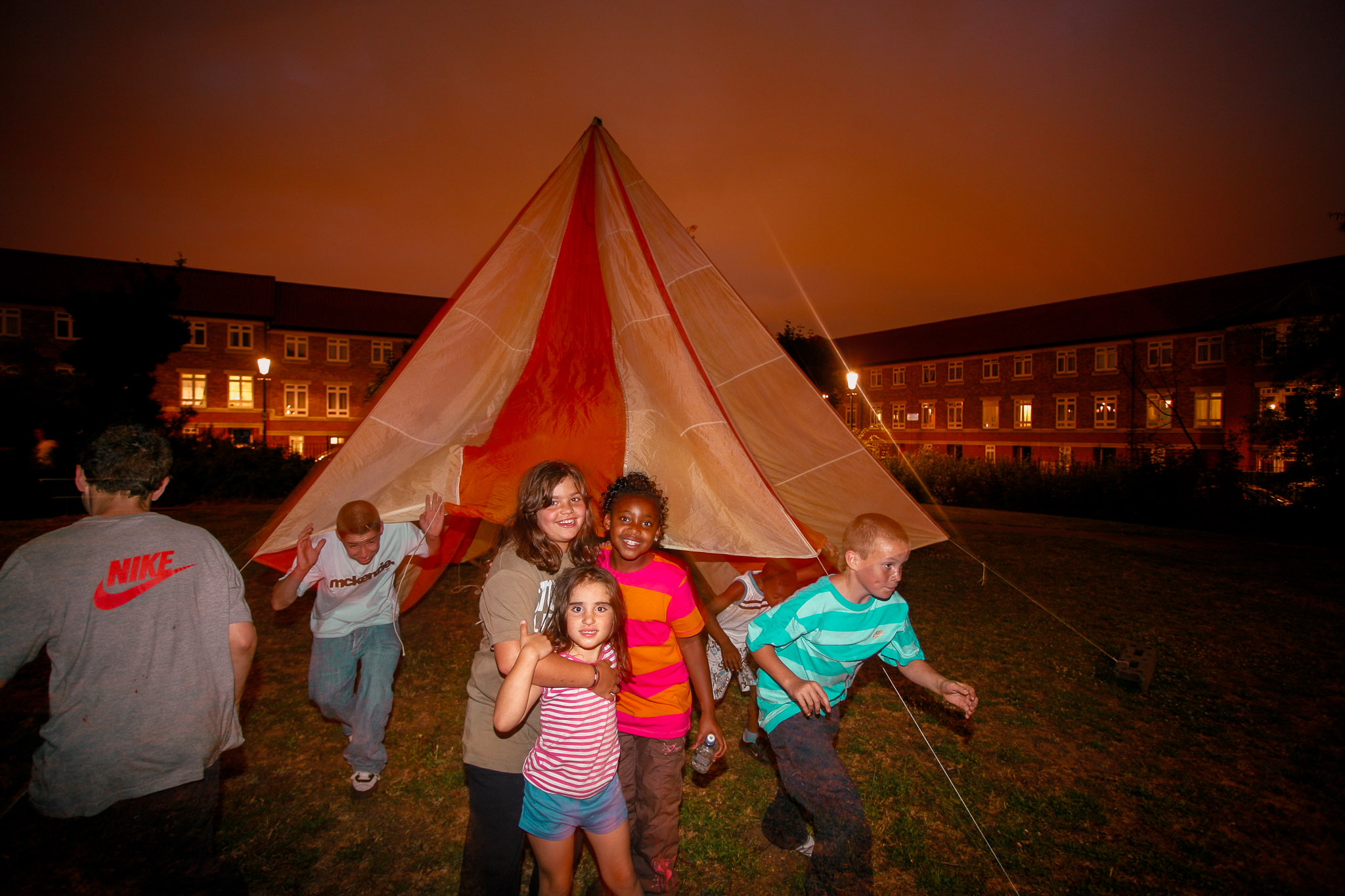 In A Different Light: Outdoor Installation, Sunbeam Gardens (2008)
