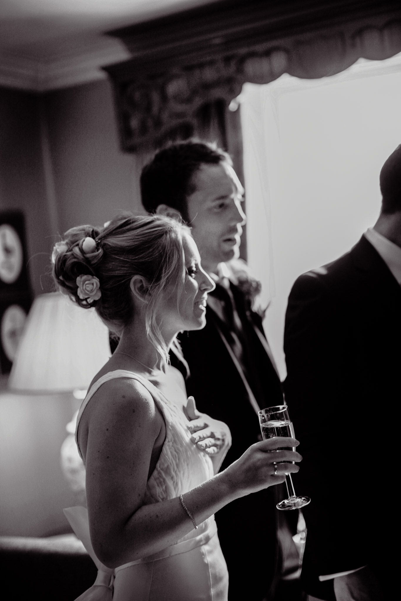 Candid reportage wedding photography in Yorkshire by Sophie Laslett capturing natural moments.