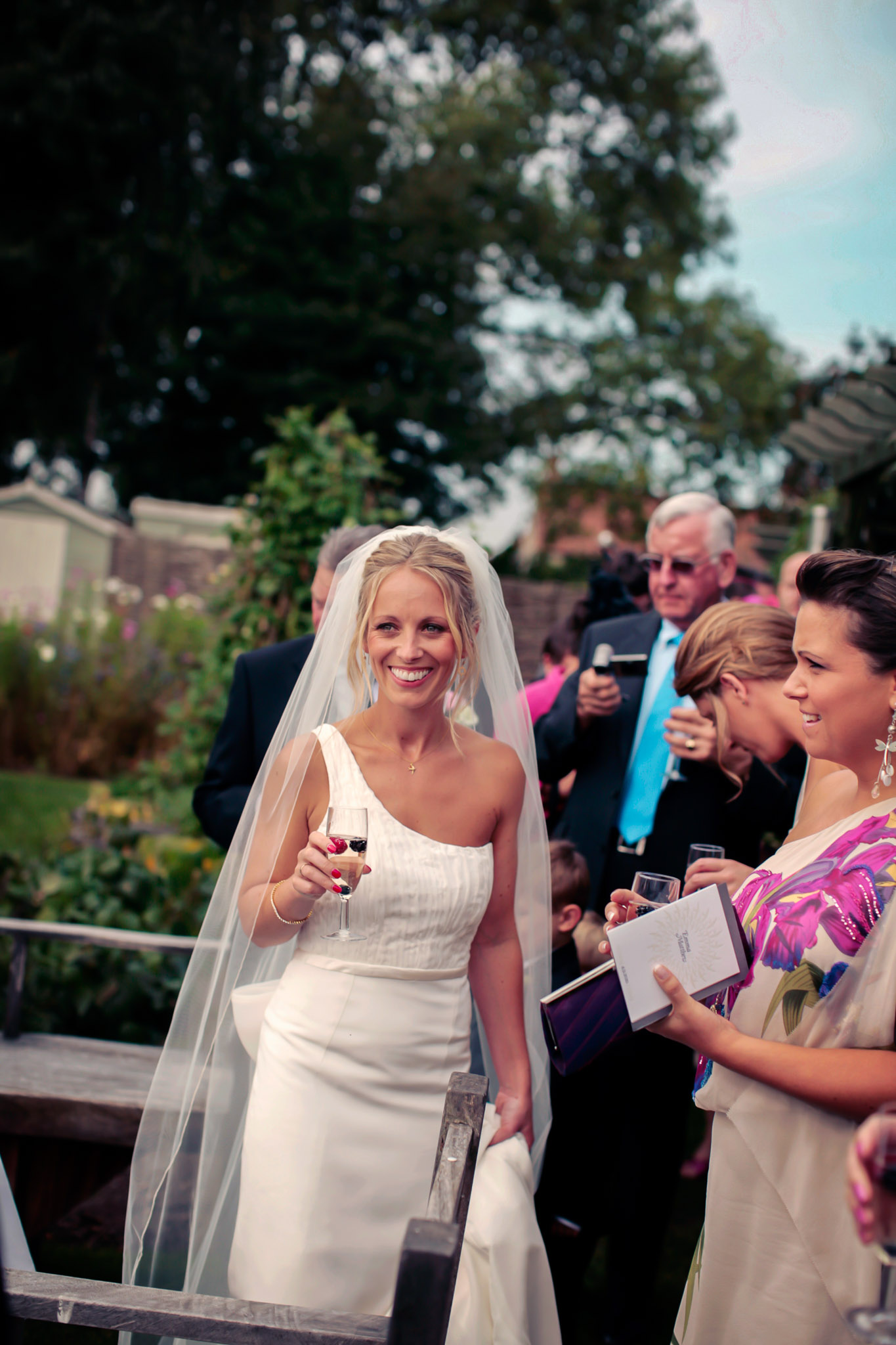 Candid reportage wedding photography in Yorkshire by Sophie Laslett capturing natural moments.