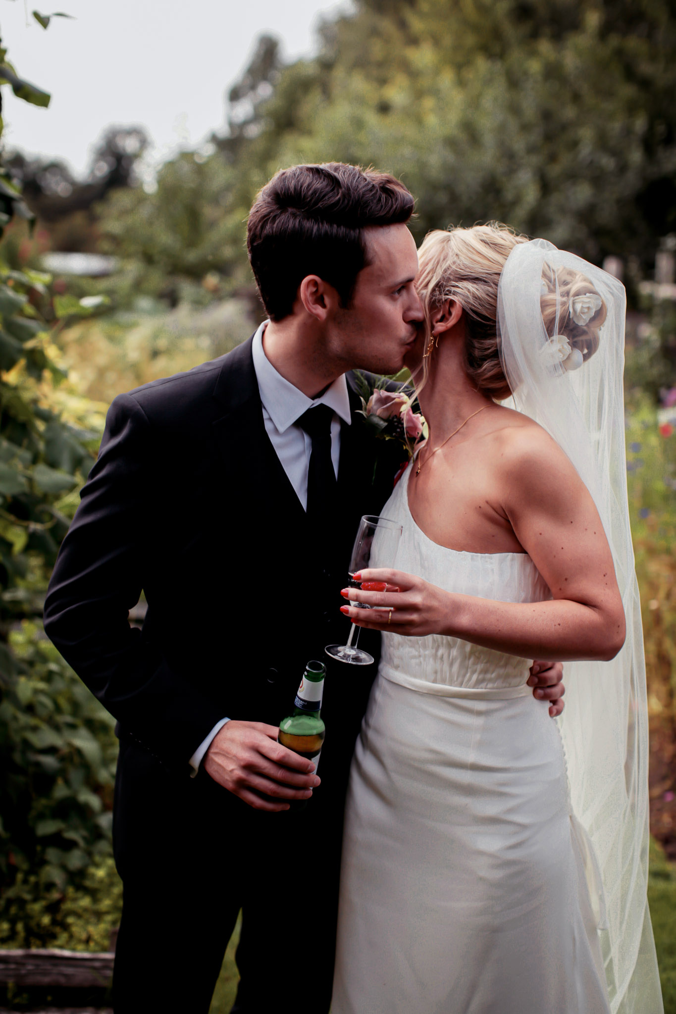 Candid reportage wedding photography in Yorkshire by Sophie Laslett capturing natural moments.
