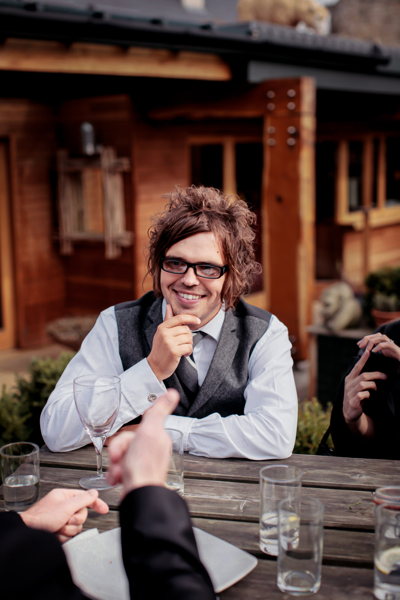 Candid reportage wedding photography in Yorkshire by Sophie Laslett capturing natural moments.