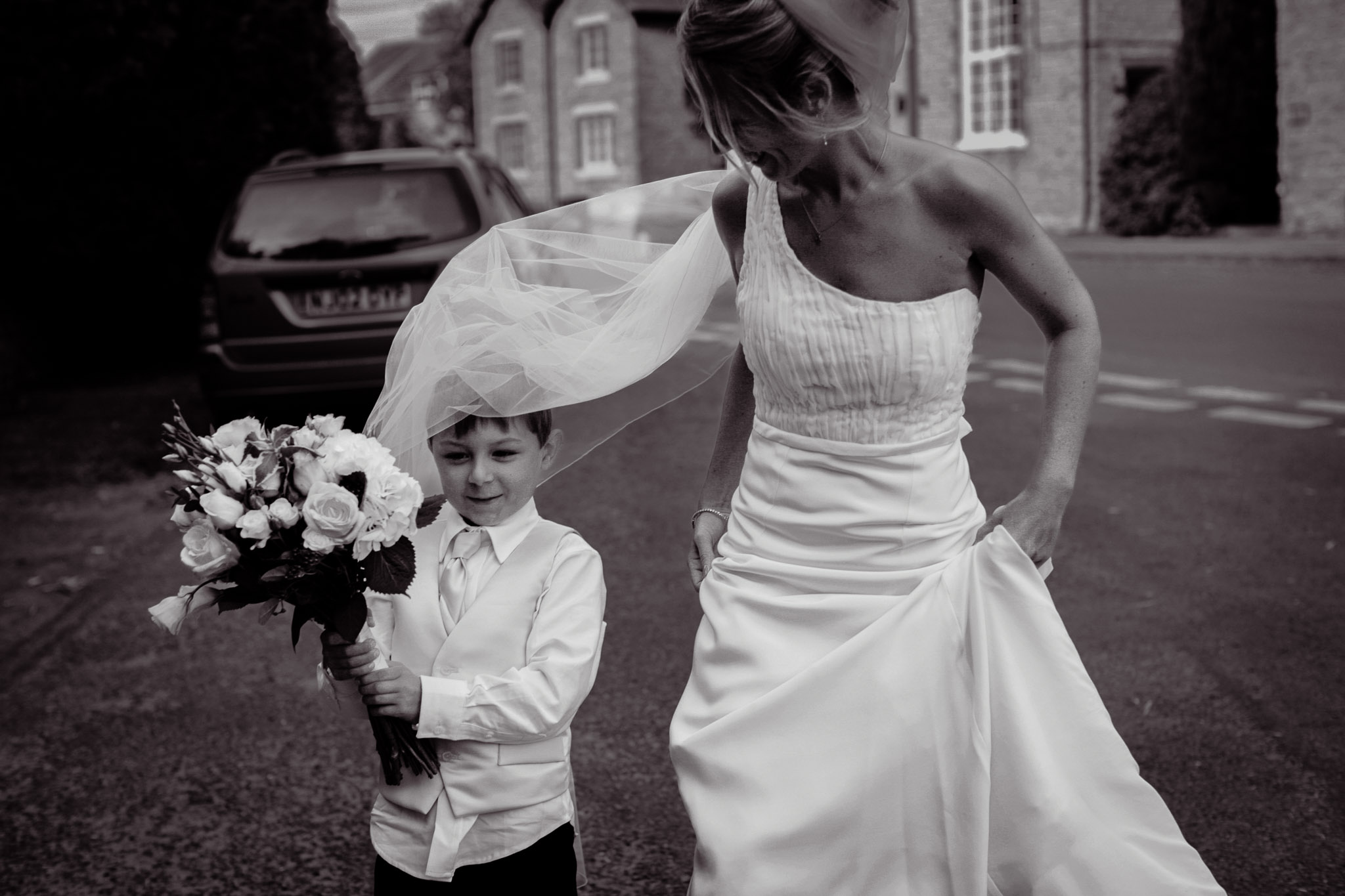 Candid reportage wedding photography in Yorkshire by Sophie Laslett capturing natural moments.