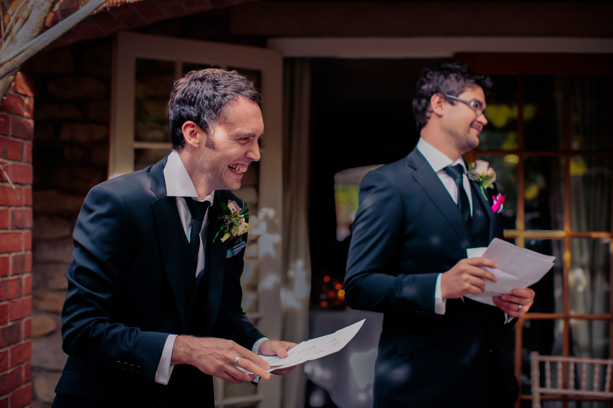 Candid reportage wedding photography in Yorkshire by Sophie Laslett capturing natural moments.