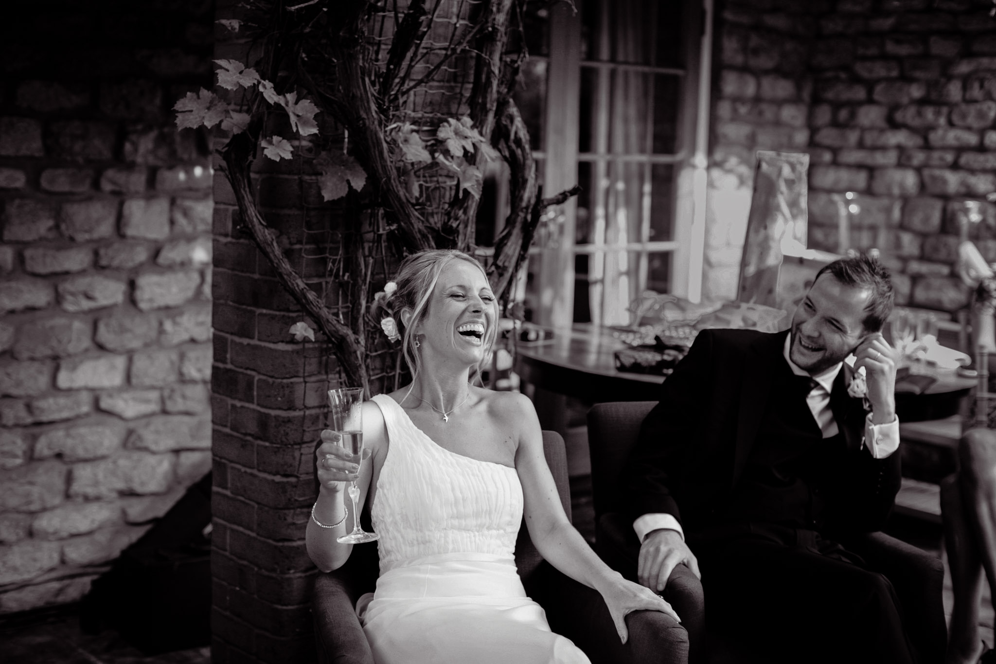 Candid reportage wedding photography in Yorkshire by Sophie Laslett capturing natural moments.