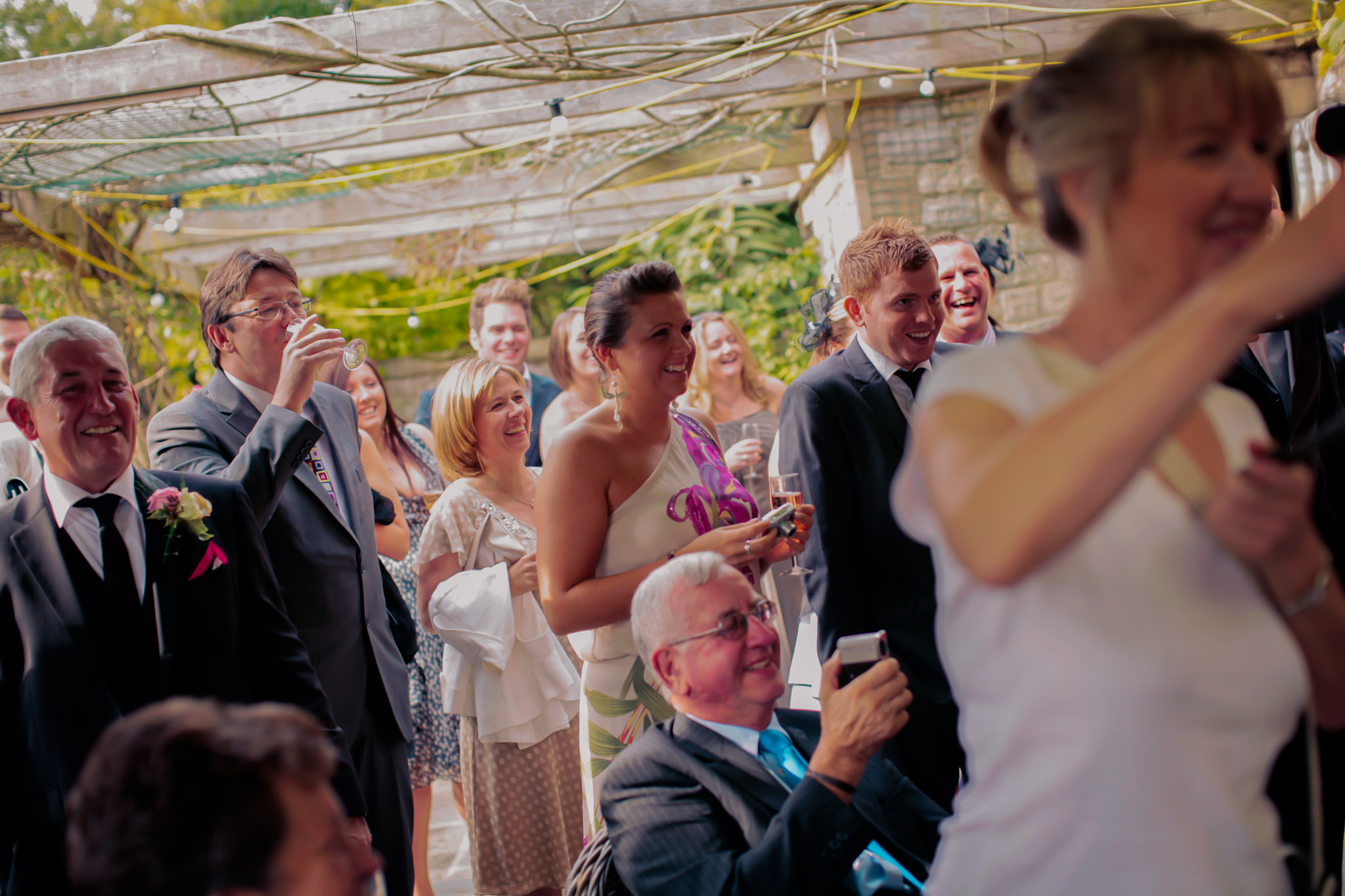 Candid reportage wedding photography in Yorkshire by Sophie Laslett capturing natural moments.