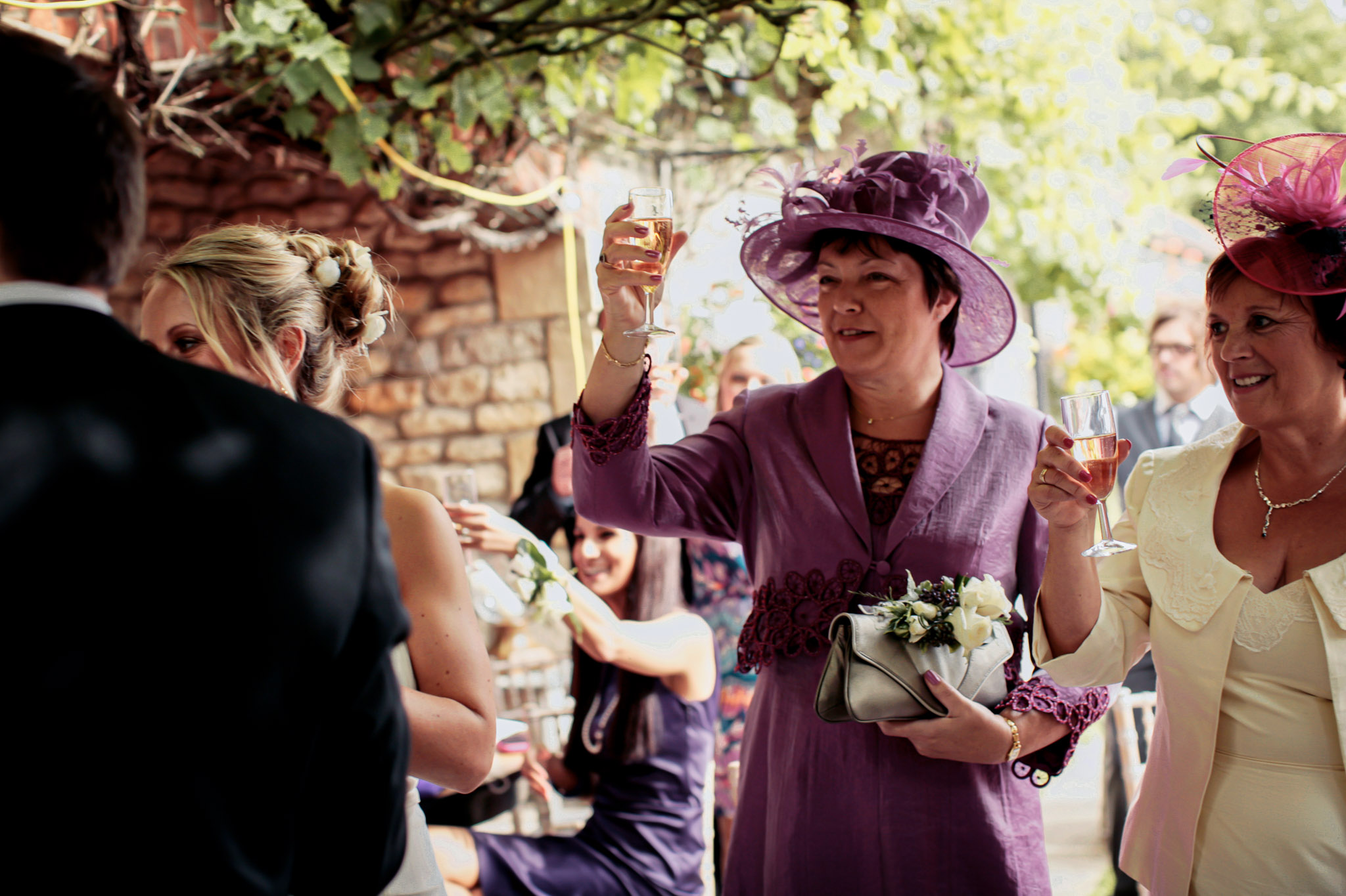 Candid reportage wedding photography in Yorkshire by Sophie Laslett capturing natural moments.
