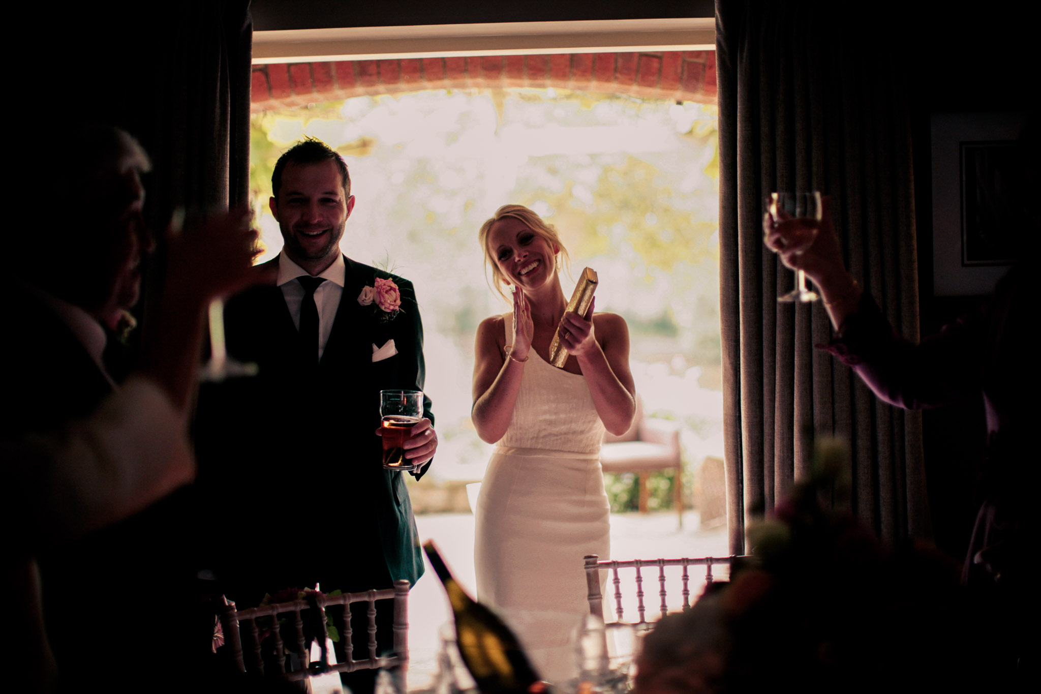 Candid reportage wedding photography in Yorkshire by Sophie Laslett capturing natural moments.
