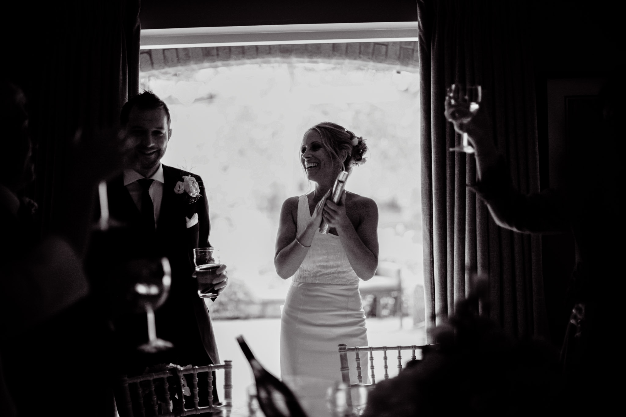 Candid reportage wedding photography in Yorkshire by Sophie Laslett capturing natural moments.