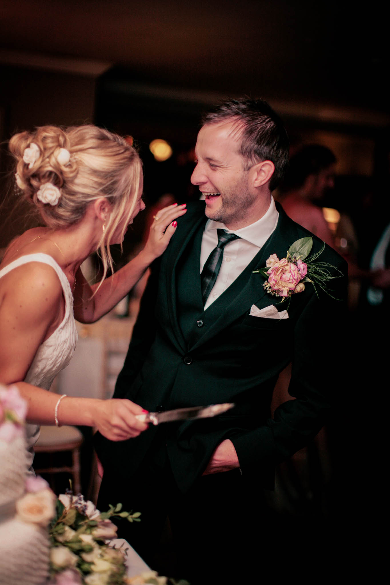 Candid reportage wedding photography in Yorkshire by Sophie Laslett capturing natural moments.