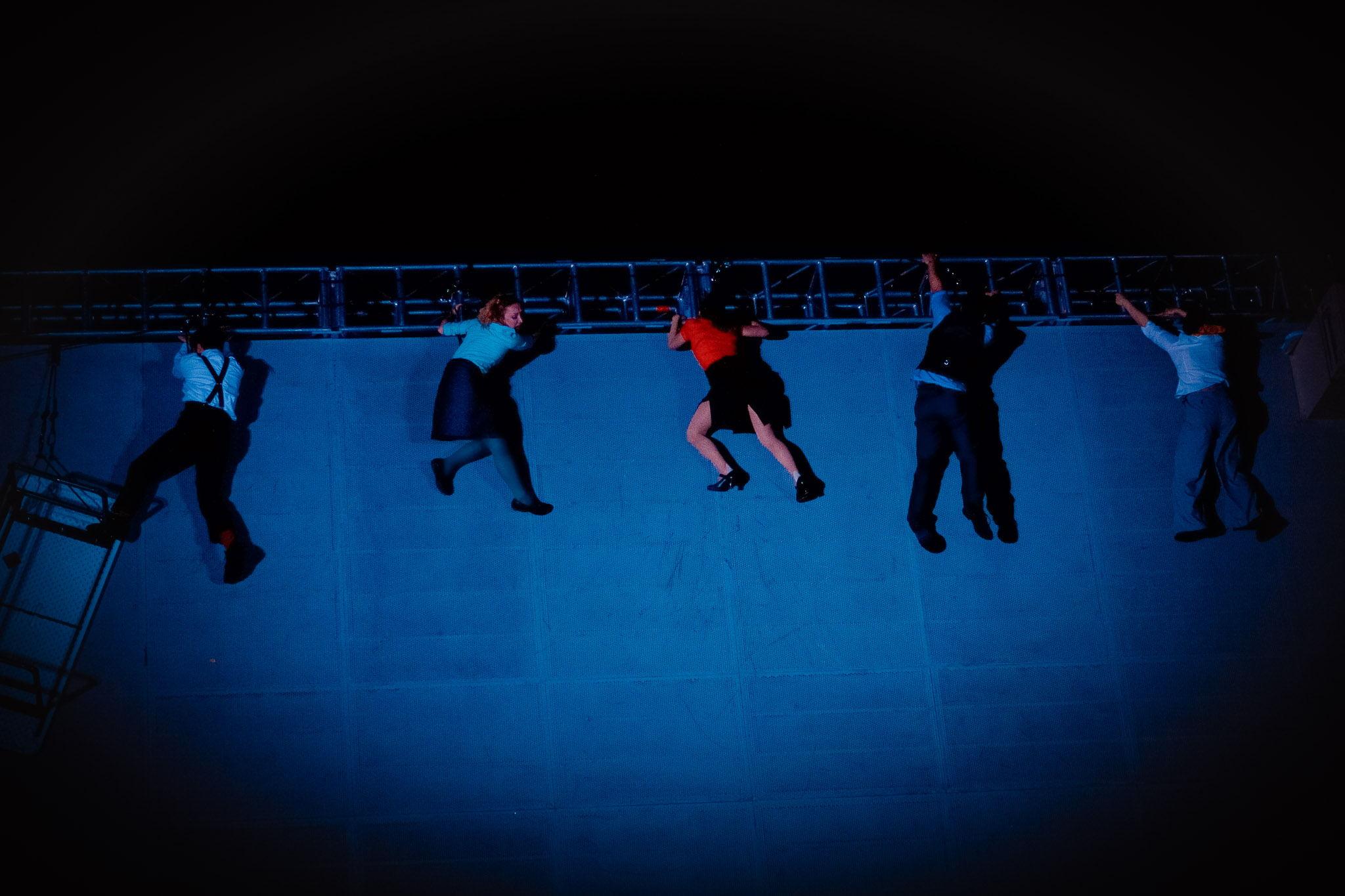 Wired Aerial Theatre performing at the Norfolk & Norwich Festival, professional event photography in Norwich by Sophie Laslett.