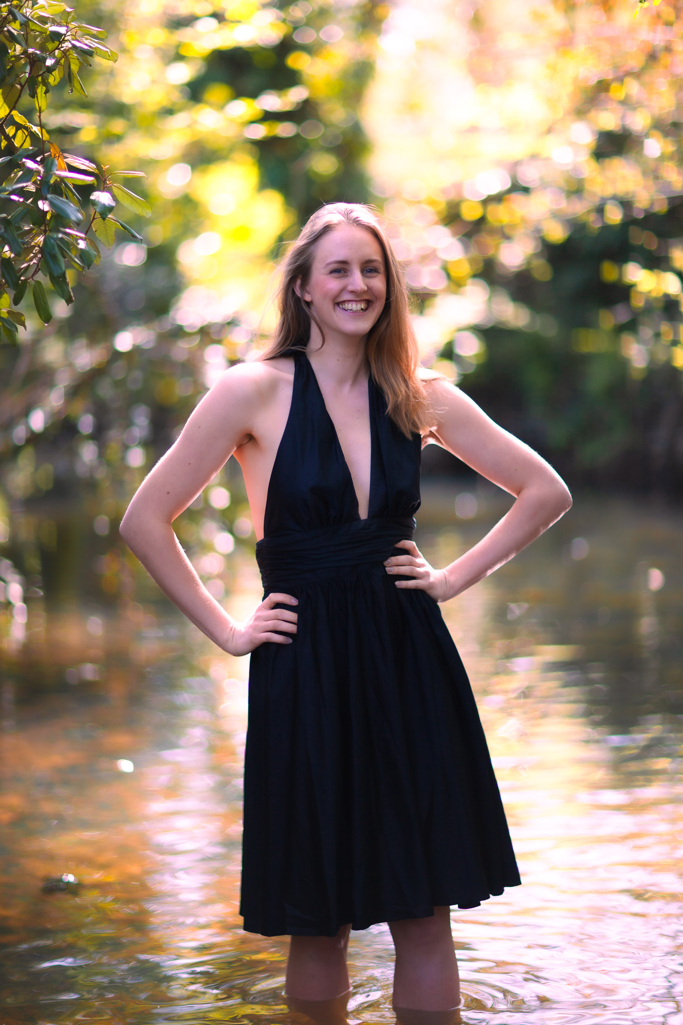 Natural light portraits of two sisters in Wymondham, Norfolk; a relaxed, fun commissioned outdoor session.