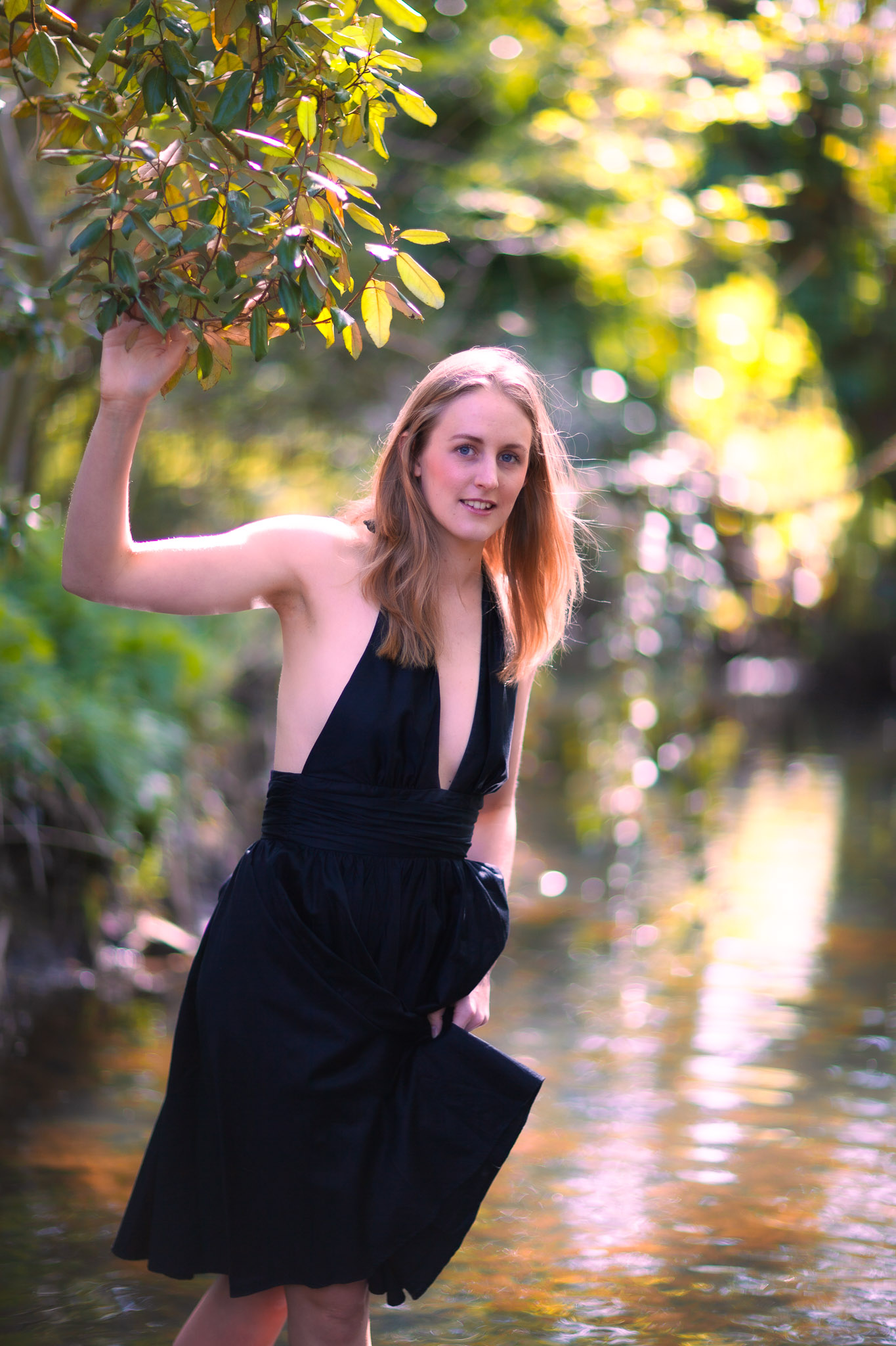 Natural light portraits of two sisters in Wymondham, Norfolk; a relaxed, fun commissioned outdoor session.