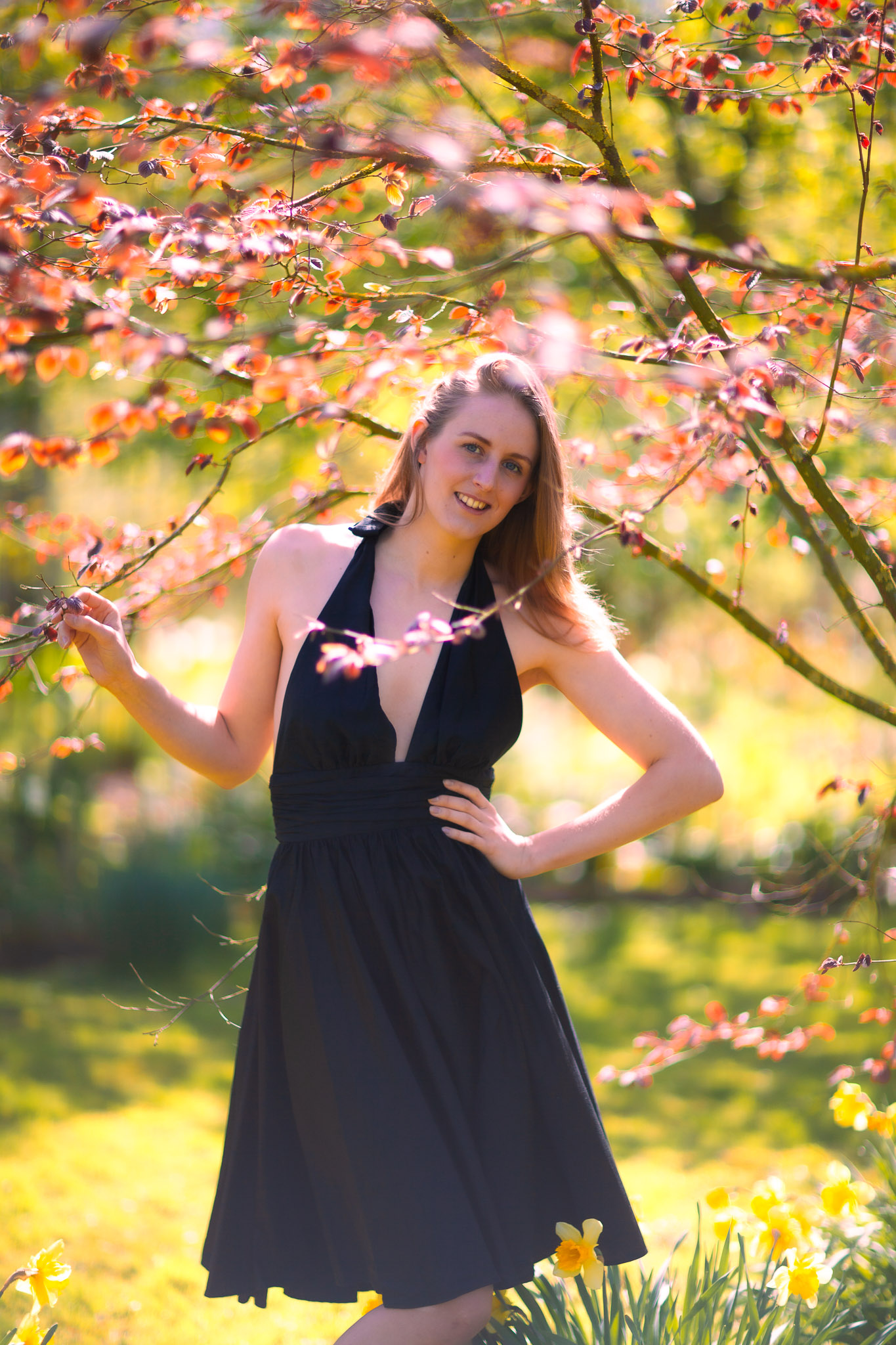 Natural light portraits of two sisters in Wymondham, Norfolk; a relaxed, fun commissioned outdoor session.