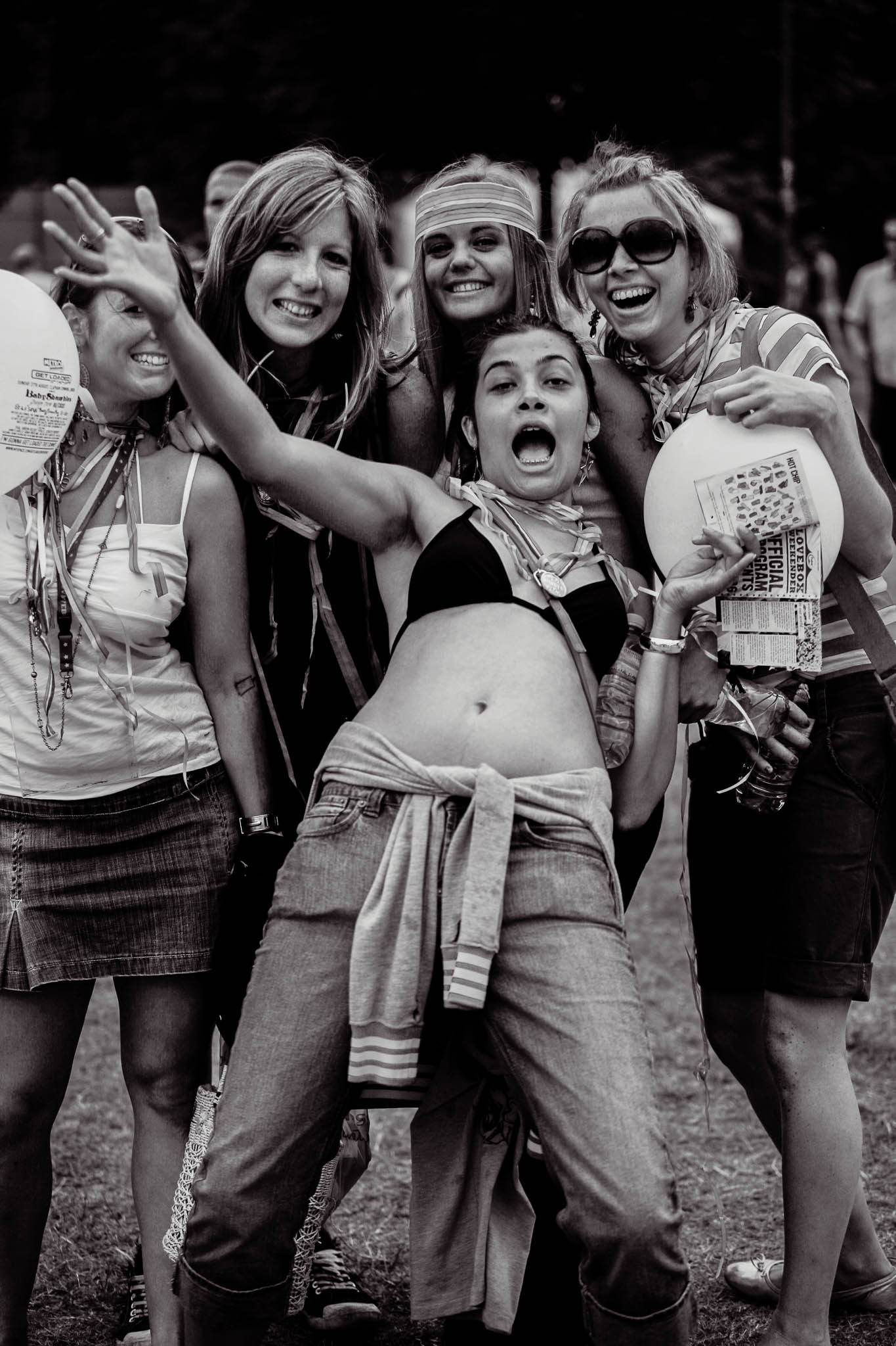Documentary festival photography in London, Lovebox 2006 archive by Sophie Laslett.