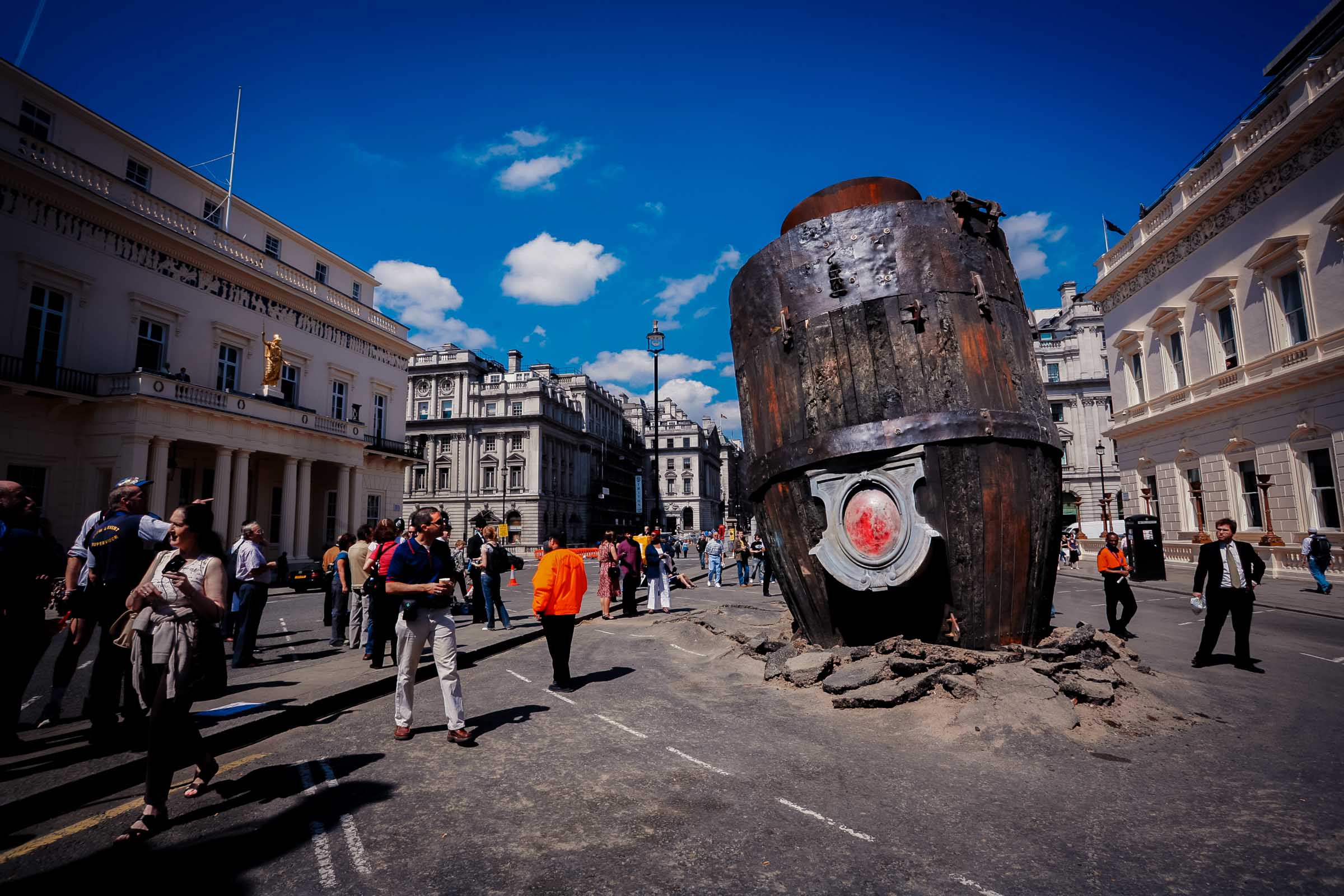 The Sultan's Elephant street theatre event in London