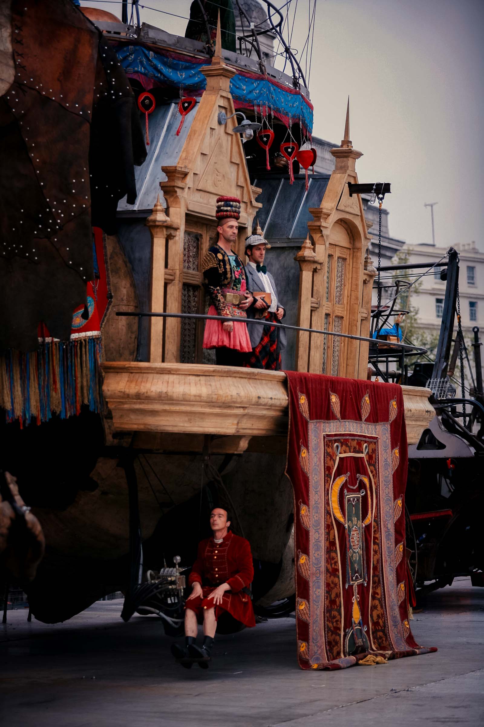 The Sultan's Elephant street theatre event in London