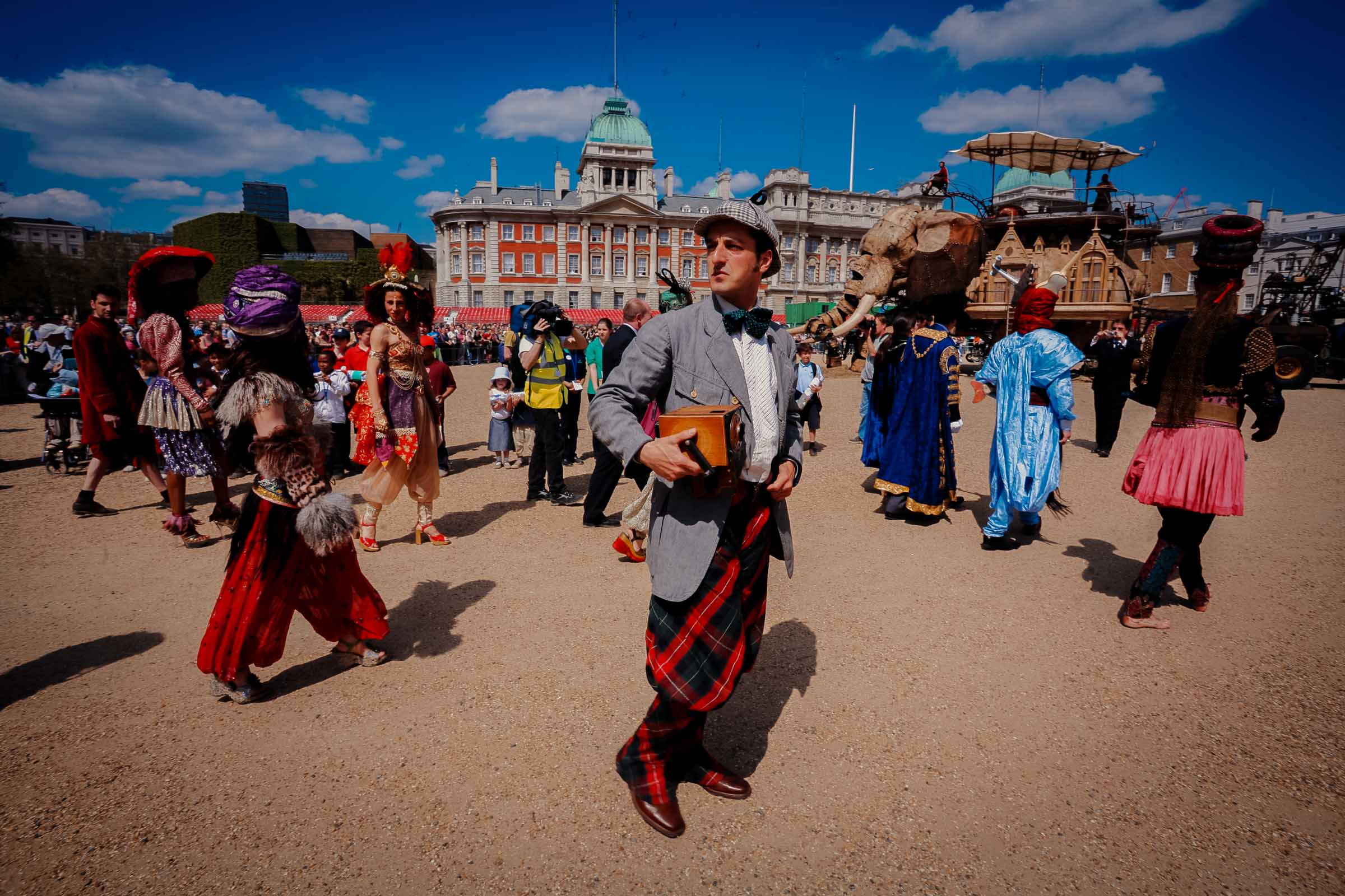 The Sultan's Elephant street theatre event in London
