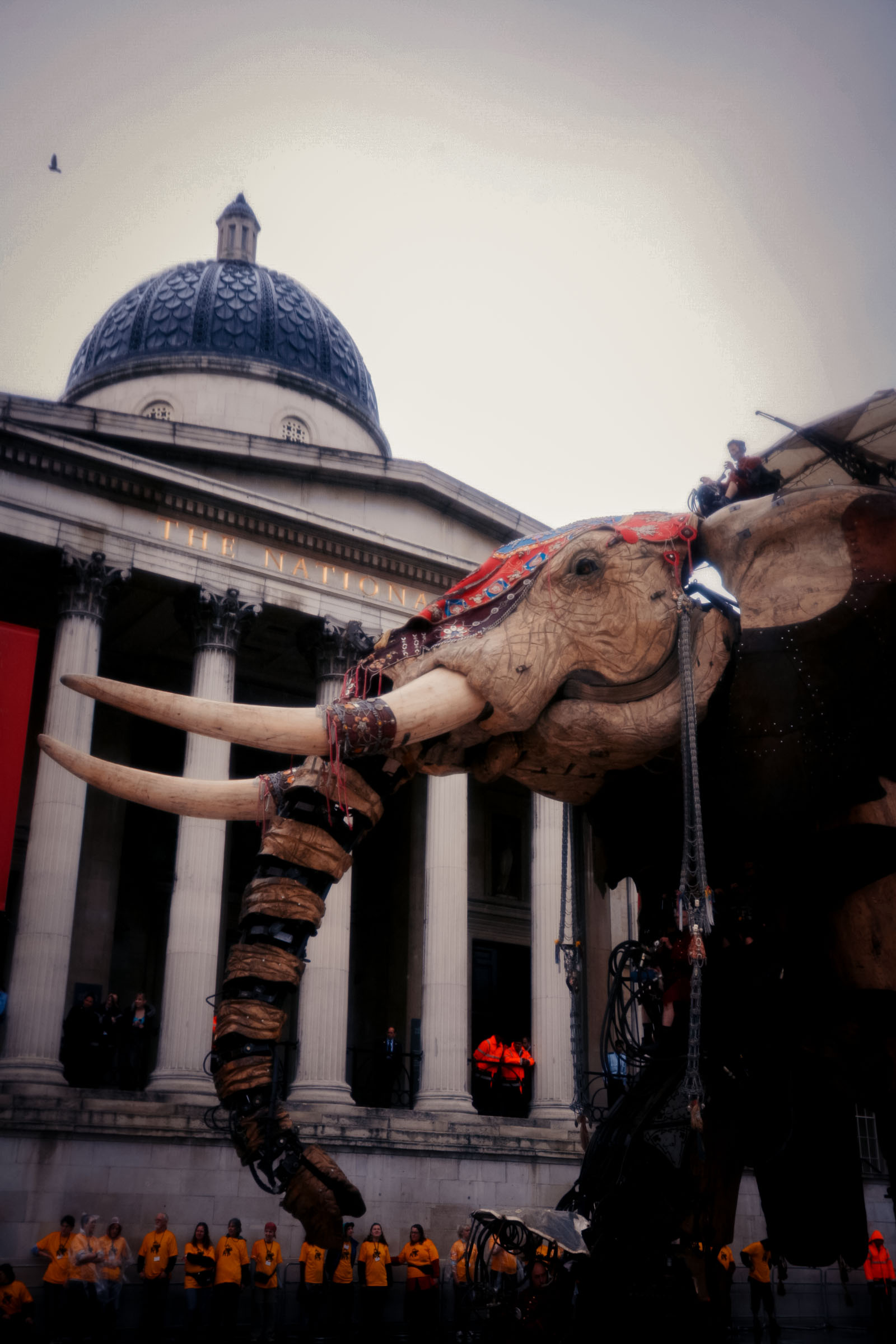 The Sultan's Elephant street theatre event in London