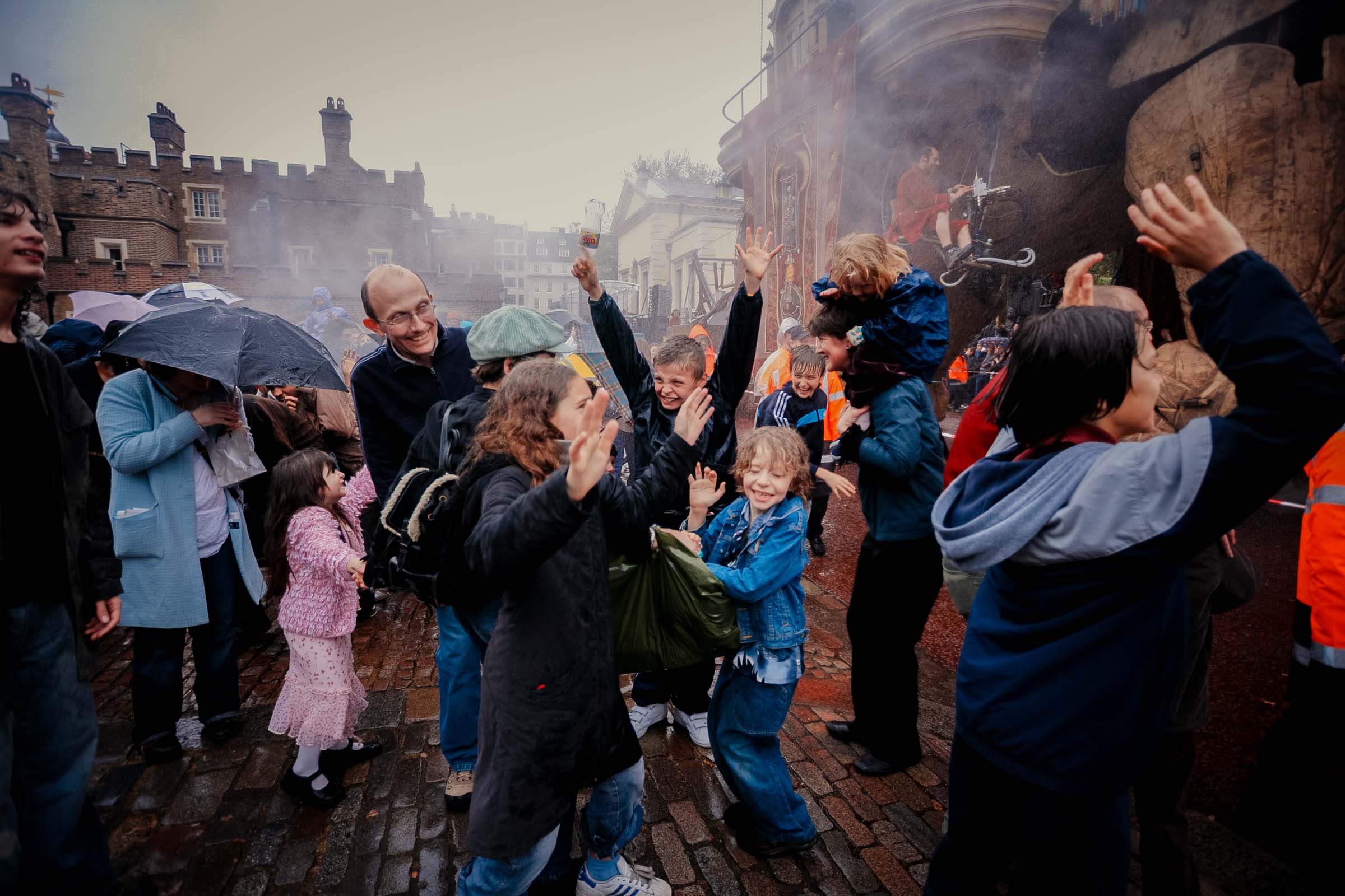 The Sultan's Elephant street theatre event in London