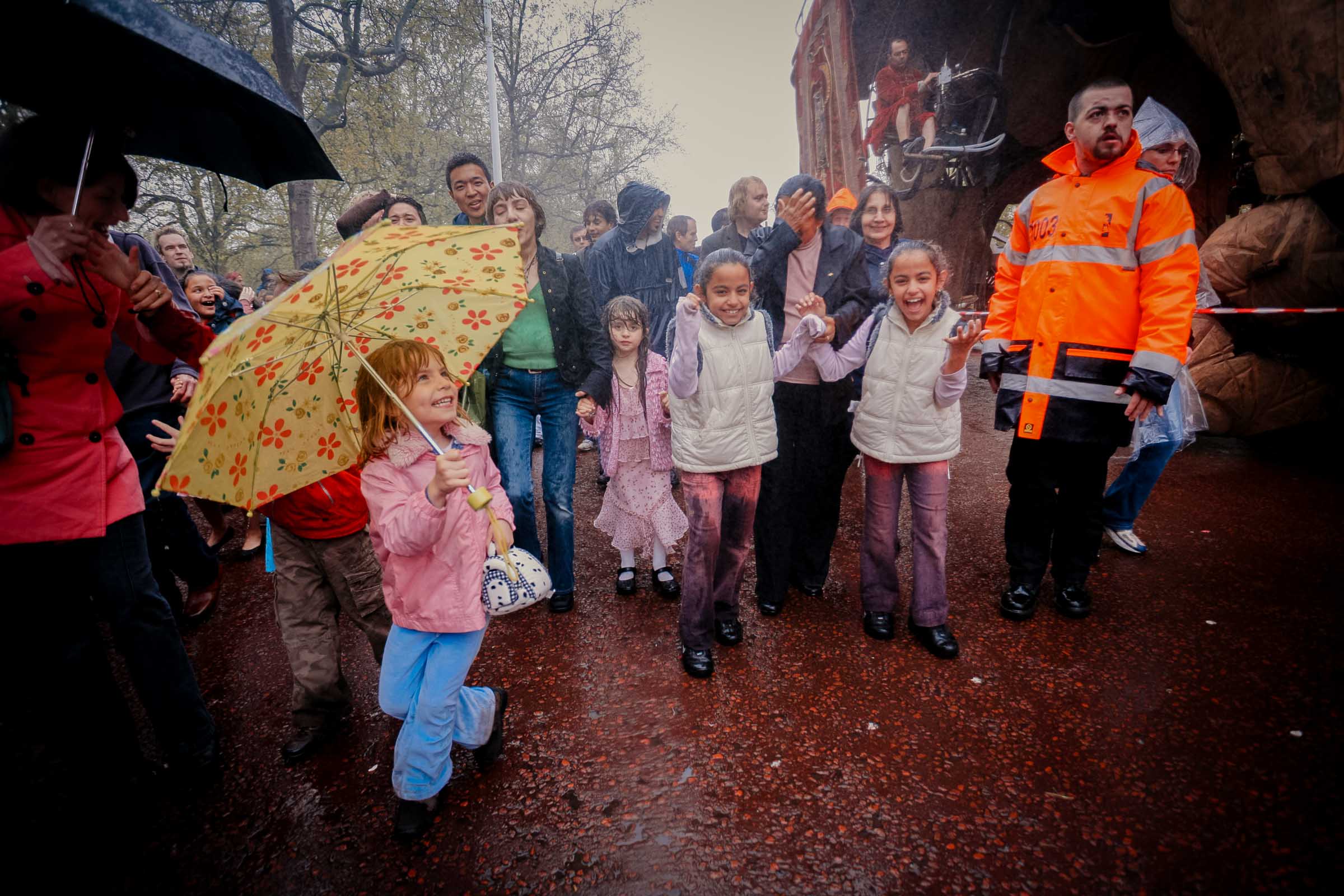 The Sultan's Elephant street theatre event in London