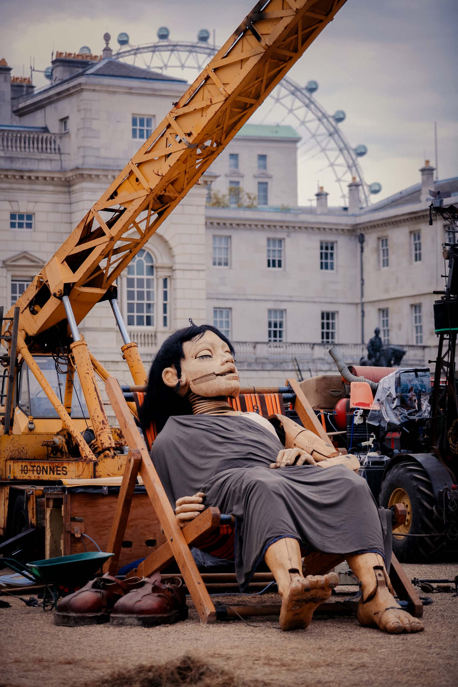 The Sultan's Elephant street theatre event in London