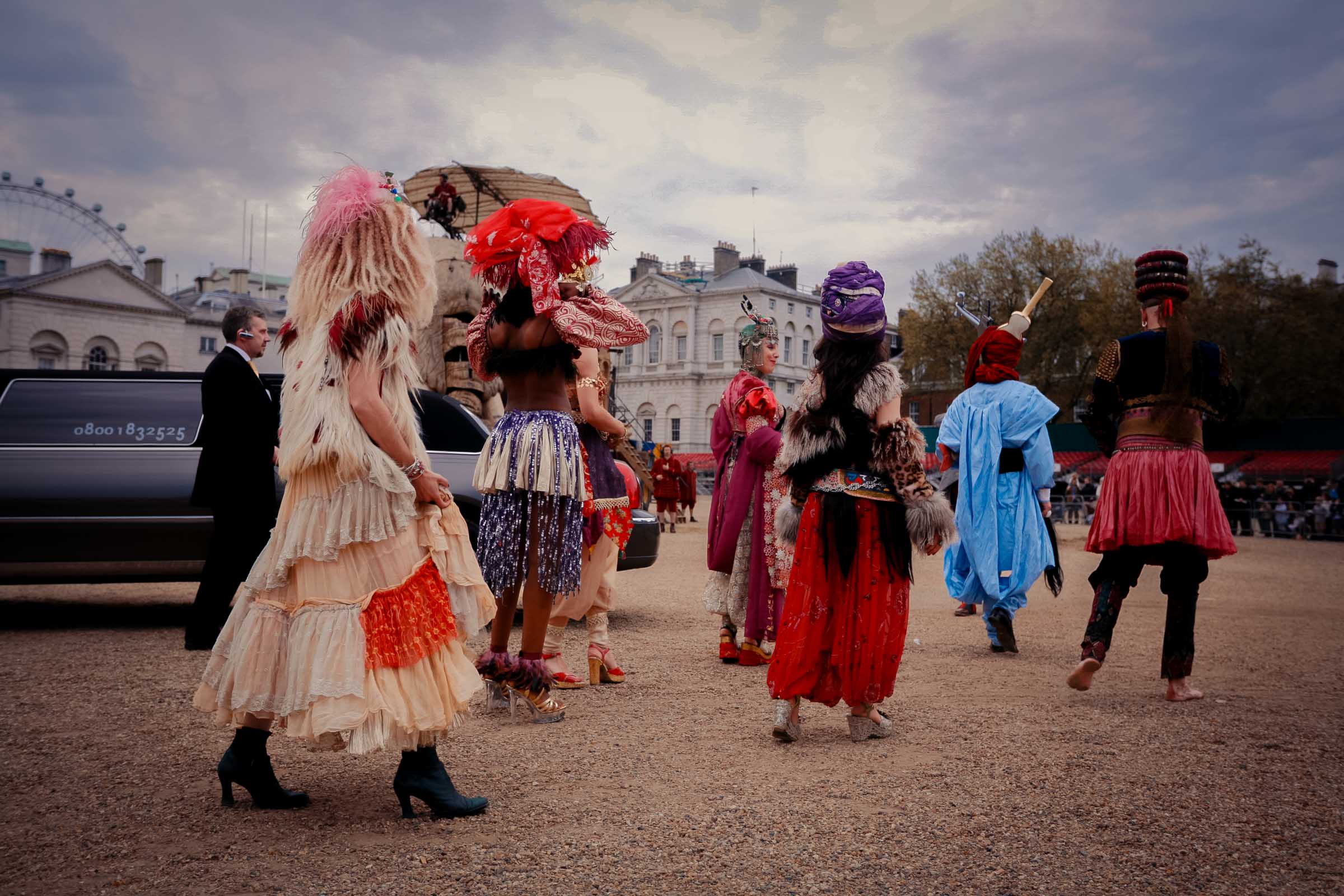 The Sultan's Elephant street theatre event in London