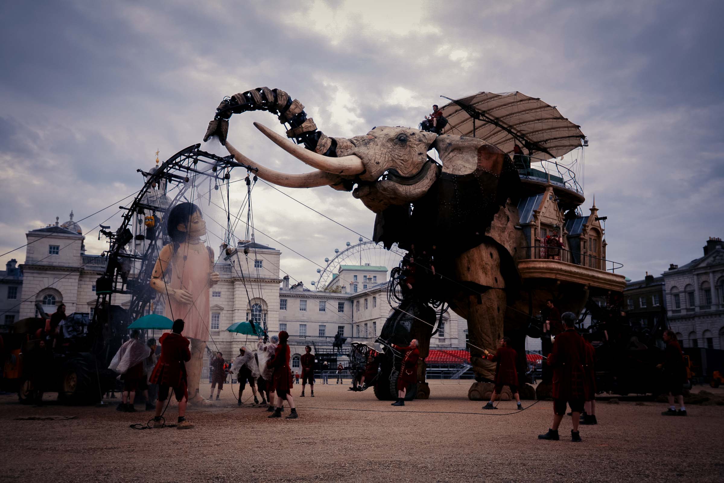 The Sultan's Elephant street theatre event in London
