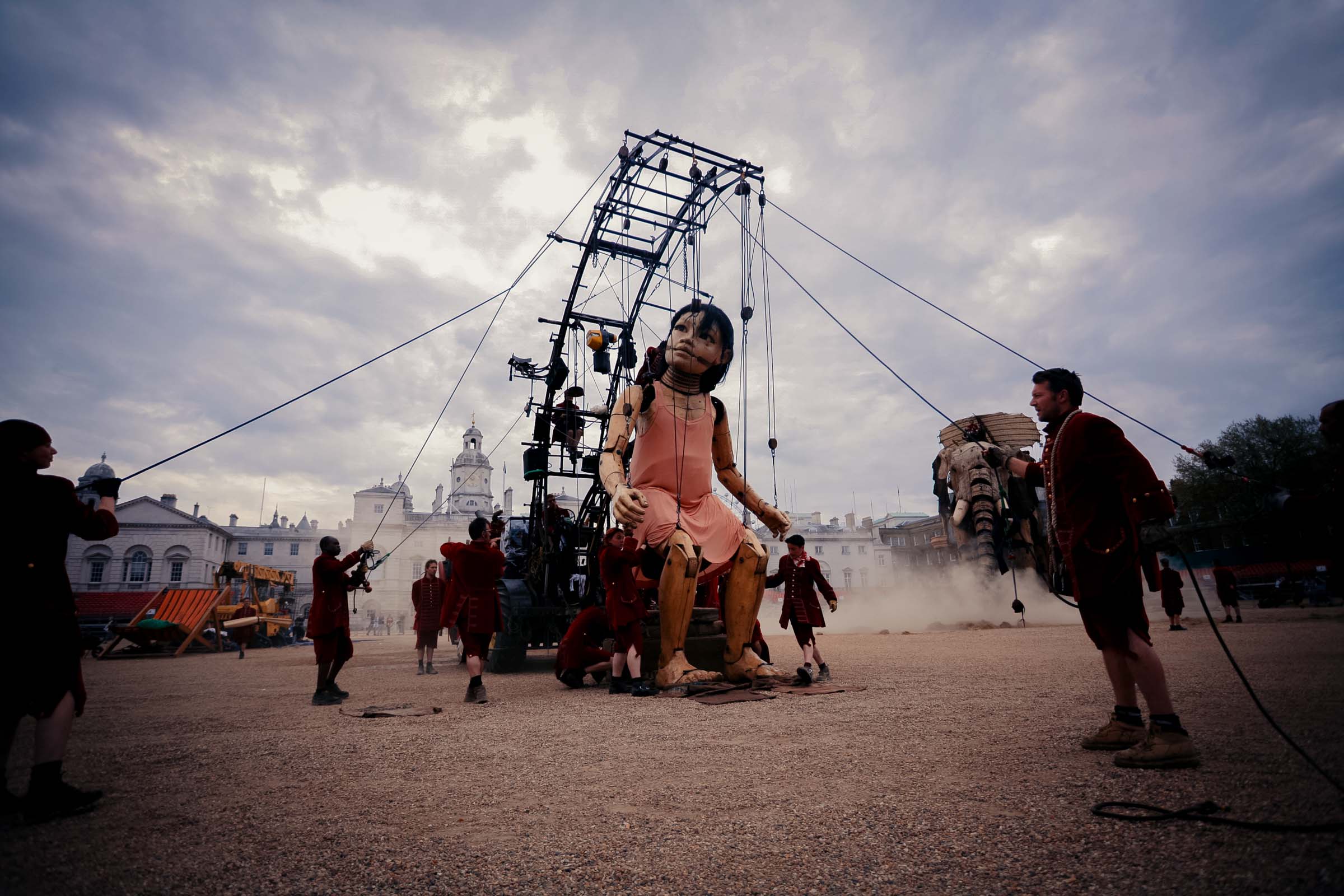 The Sultan's Elephant street theatre event in London