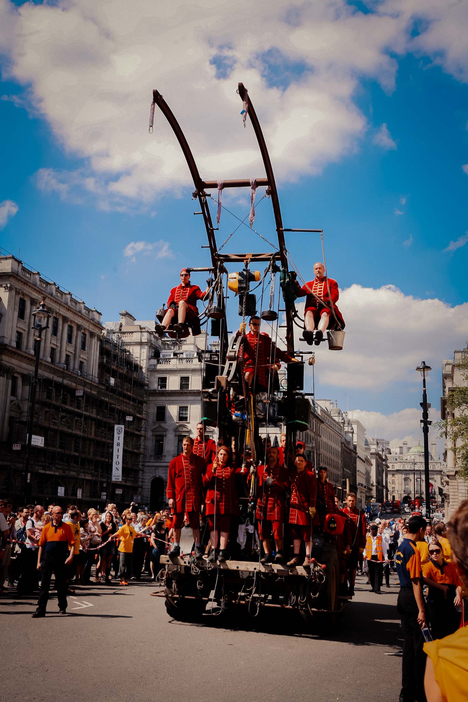The Sultan's Elephant street theatre event in London