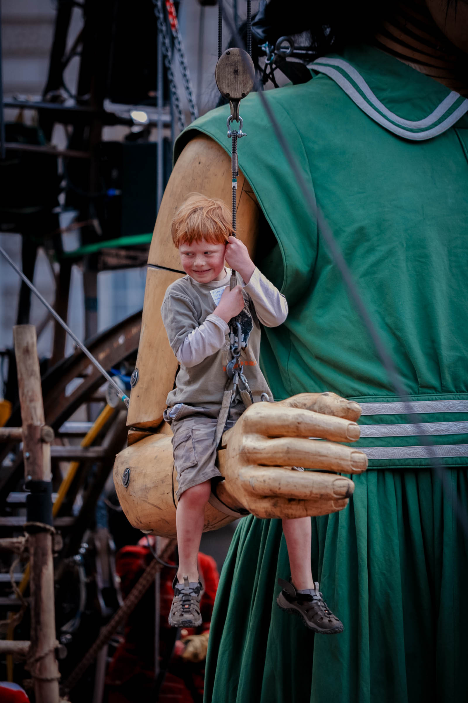 The Sultan's Elephant street theatre event in London