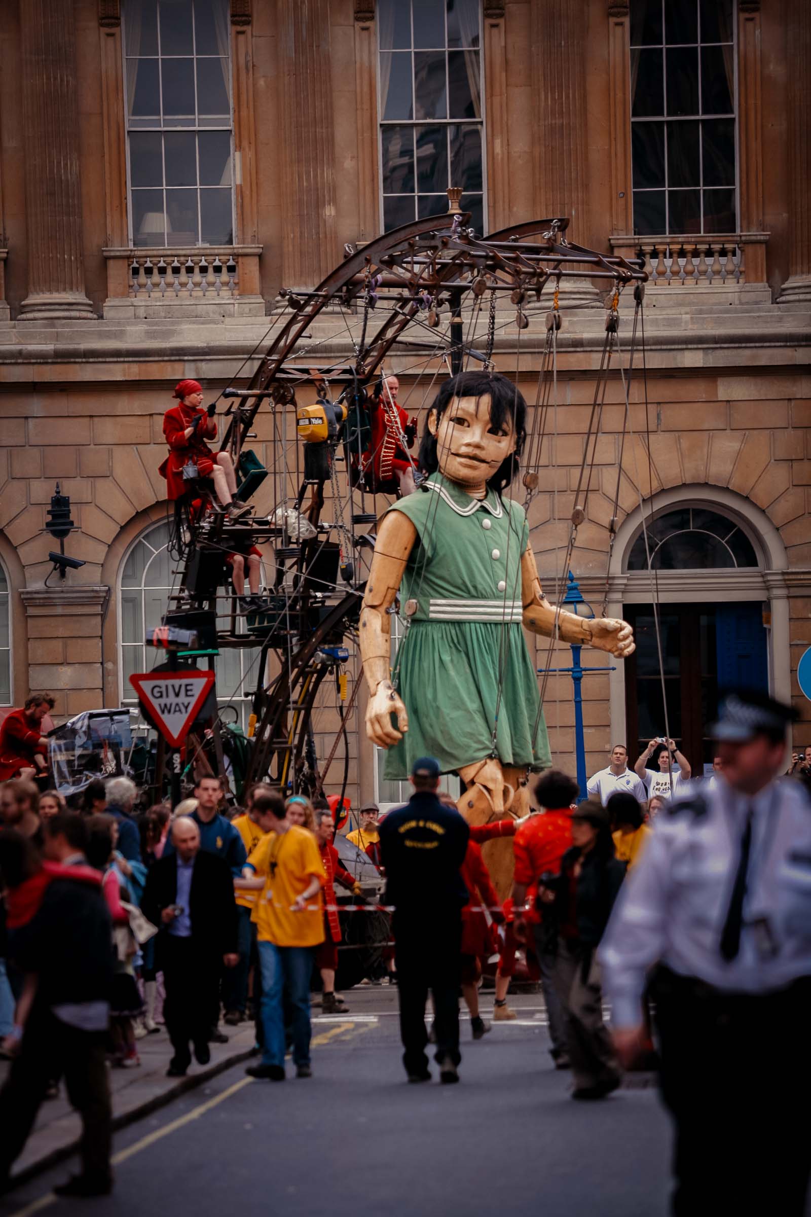 The Sultan's Elephant street theatre event in London