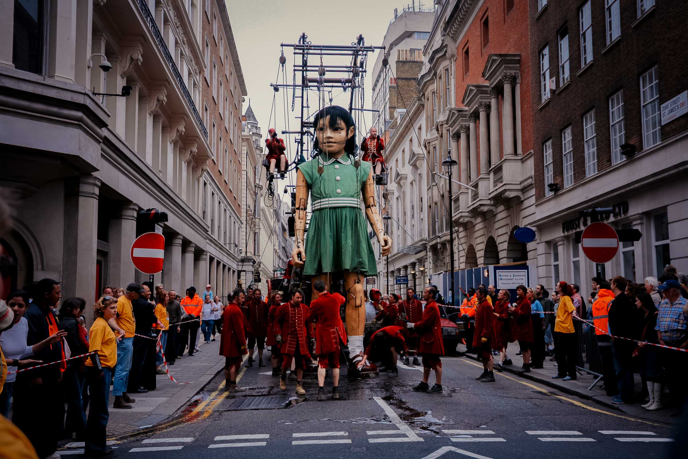 The Sultan's Elephant street theatre event in London