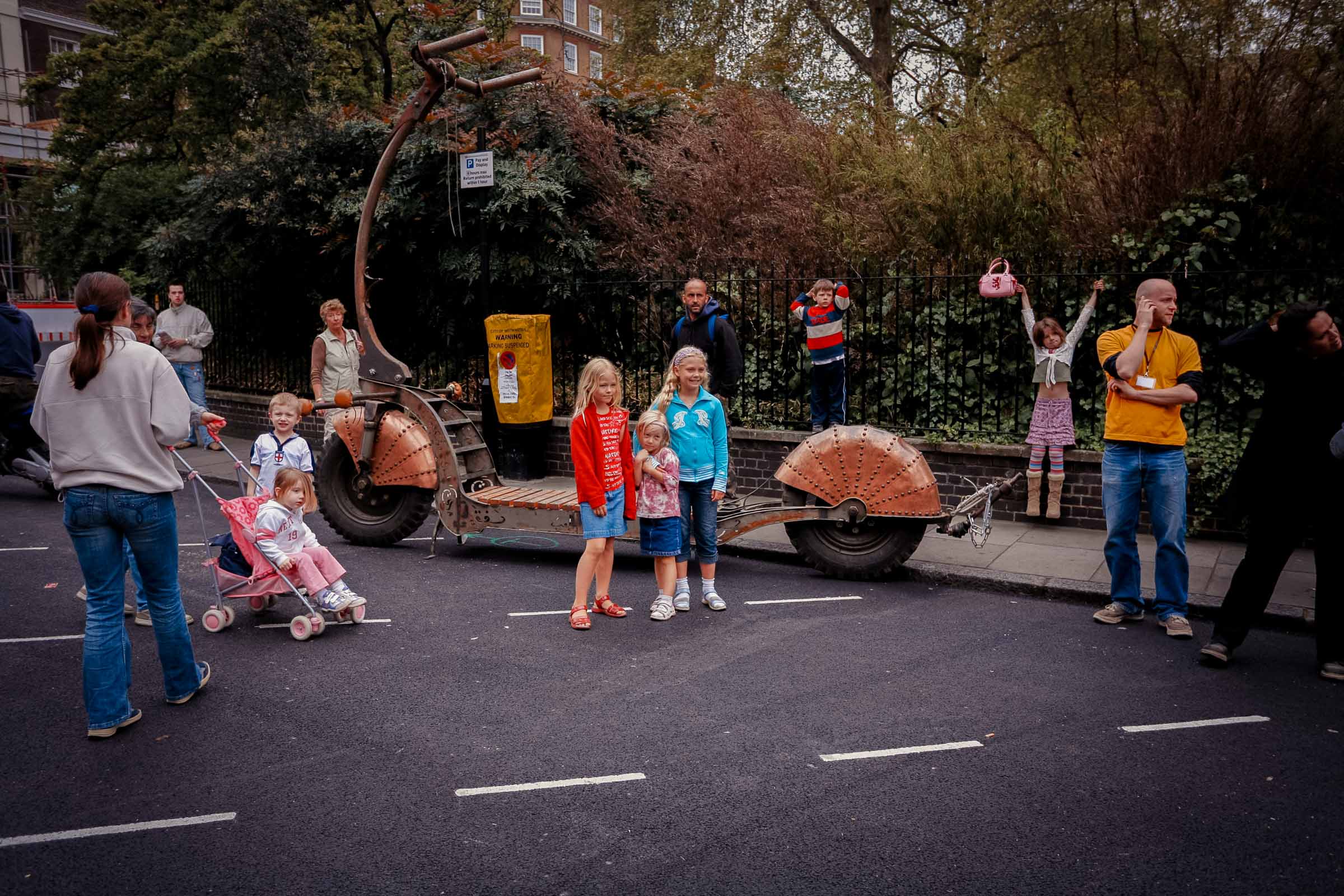 The Sultan's Elephant street theatre event in London
