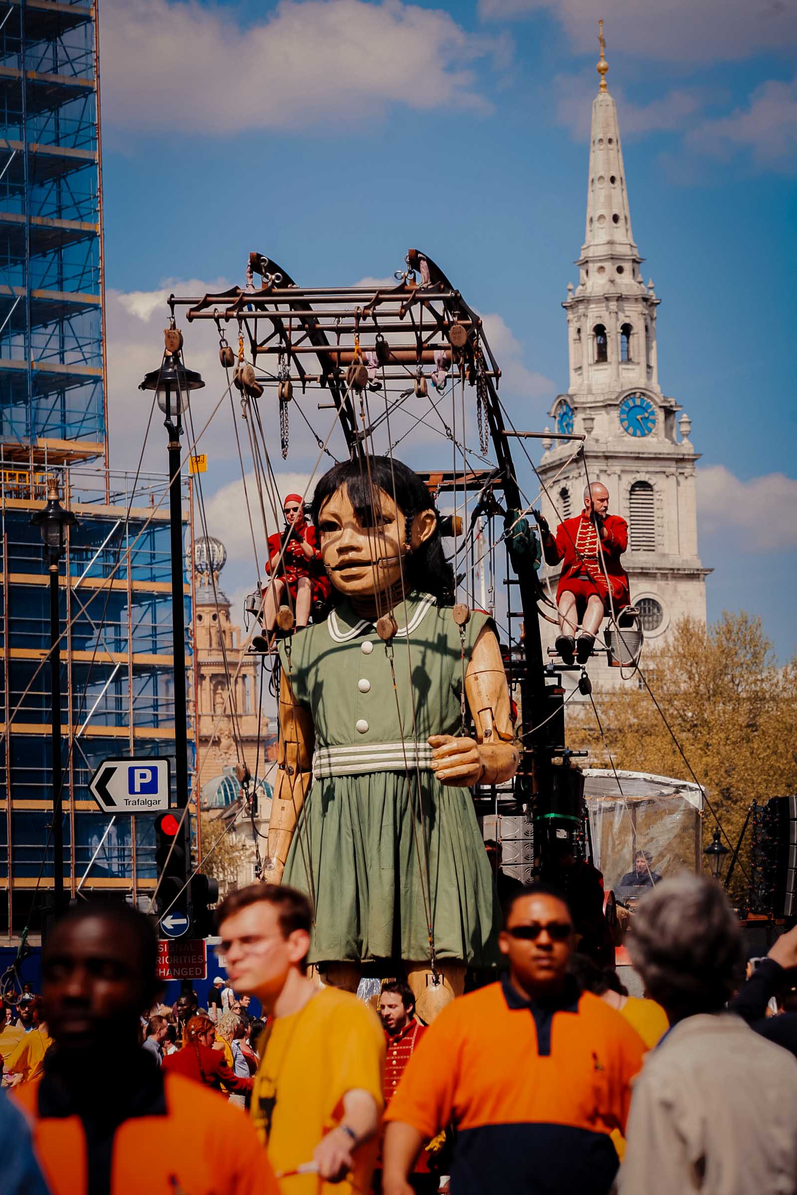 The Sultan's Elephant street theatre event in London
