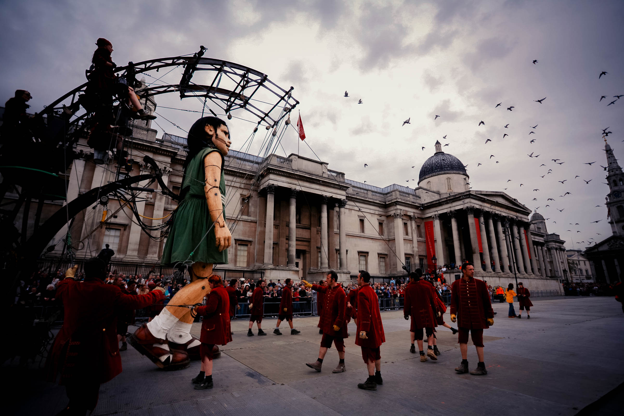 The Sultan's Elephant street theatre event in London