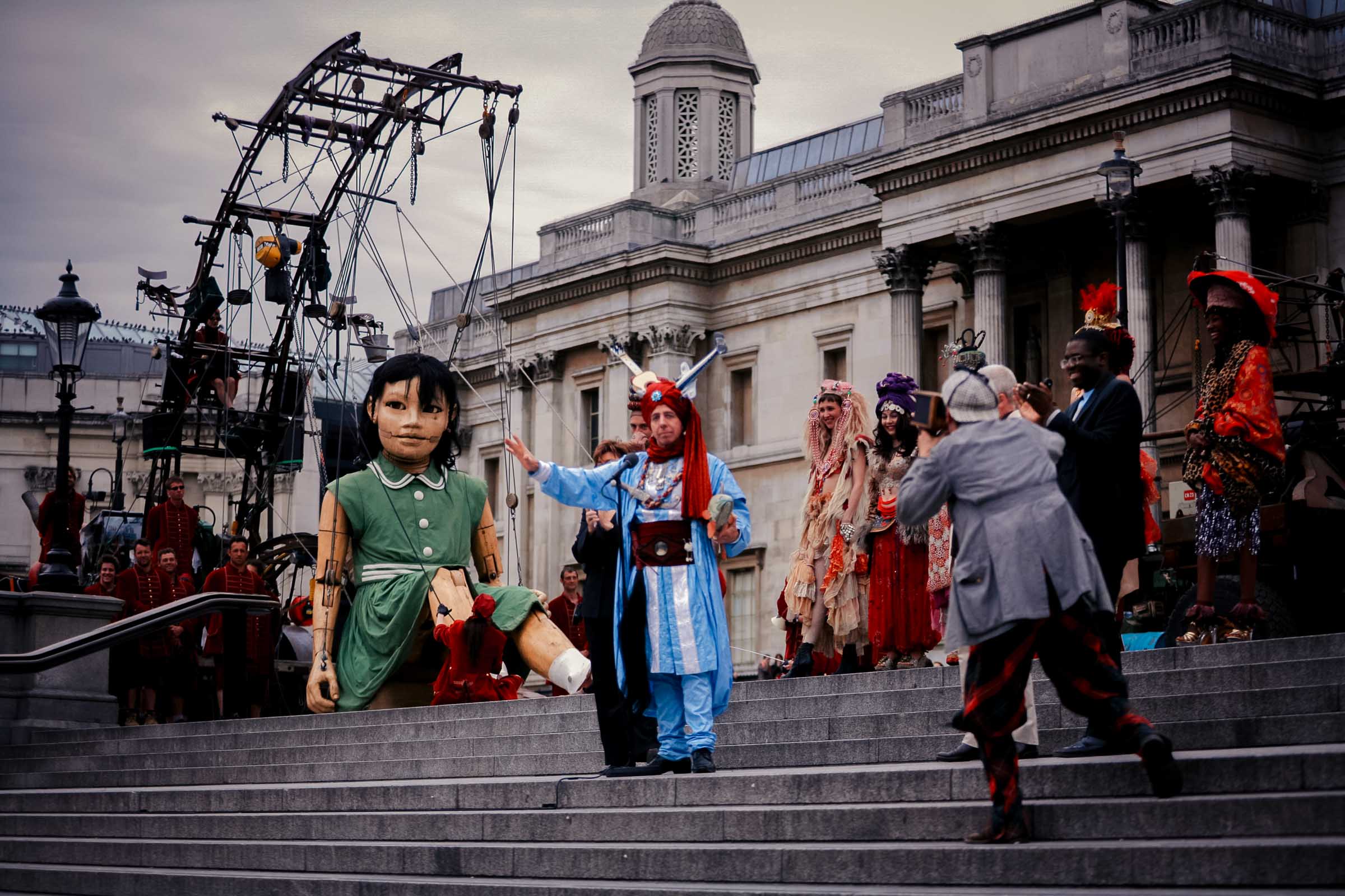 The Sultan's Elephant street theatre event in London