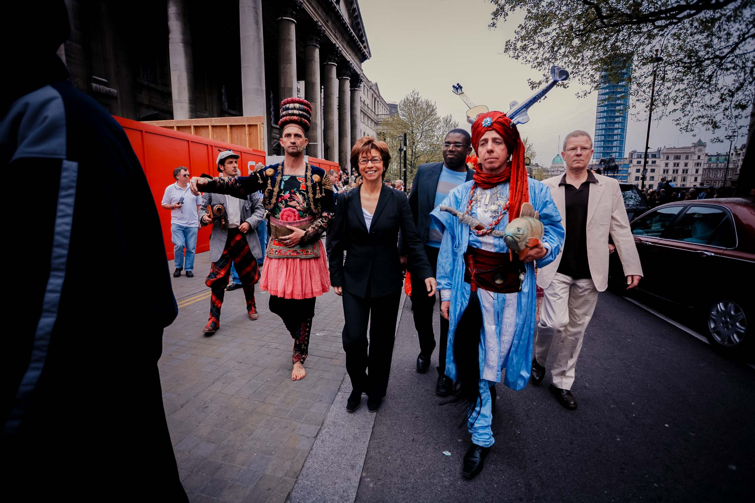 The Sultan's Elephant street theatre event in London