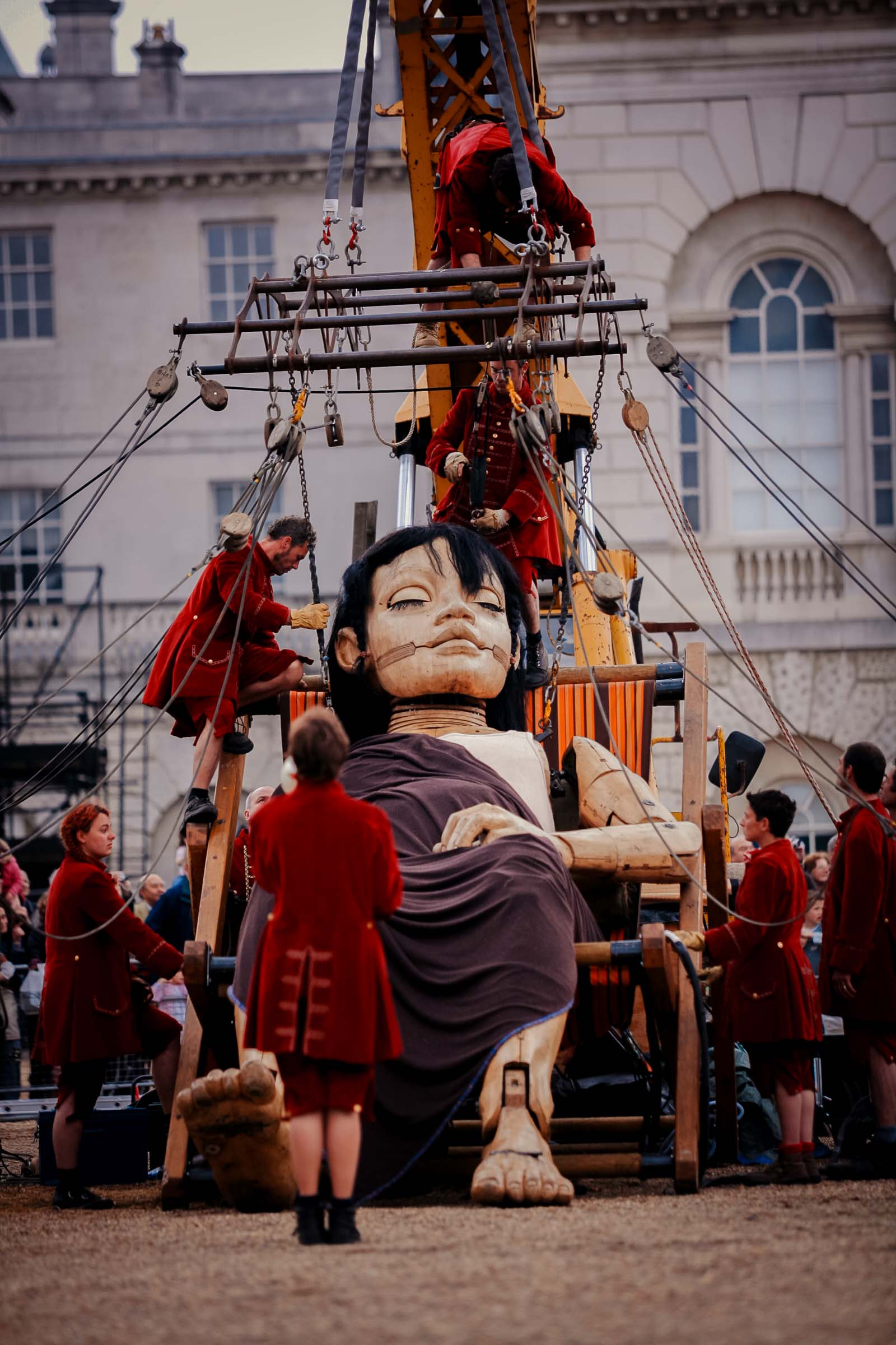 The Sultan's Elephant street theatre event in London