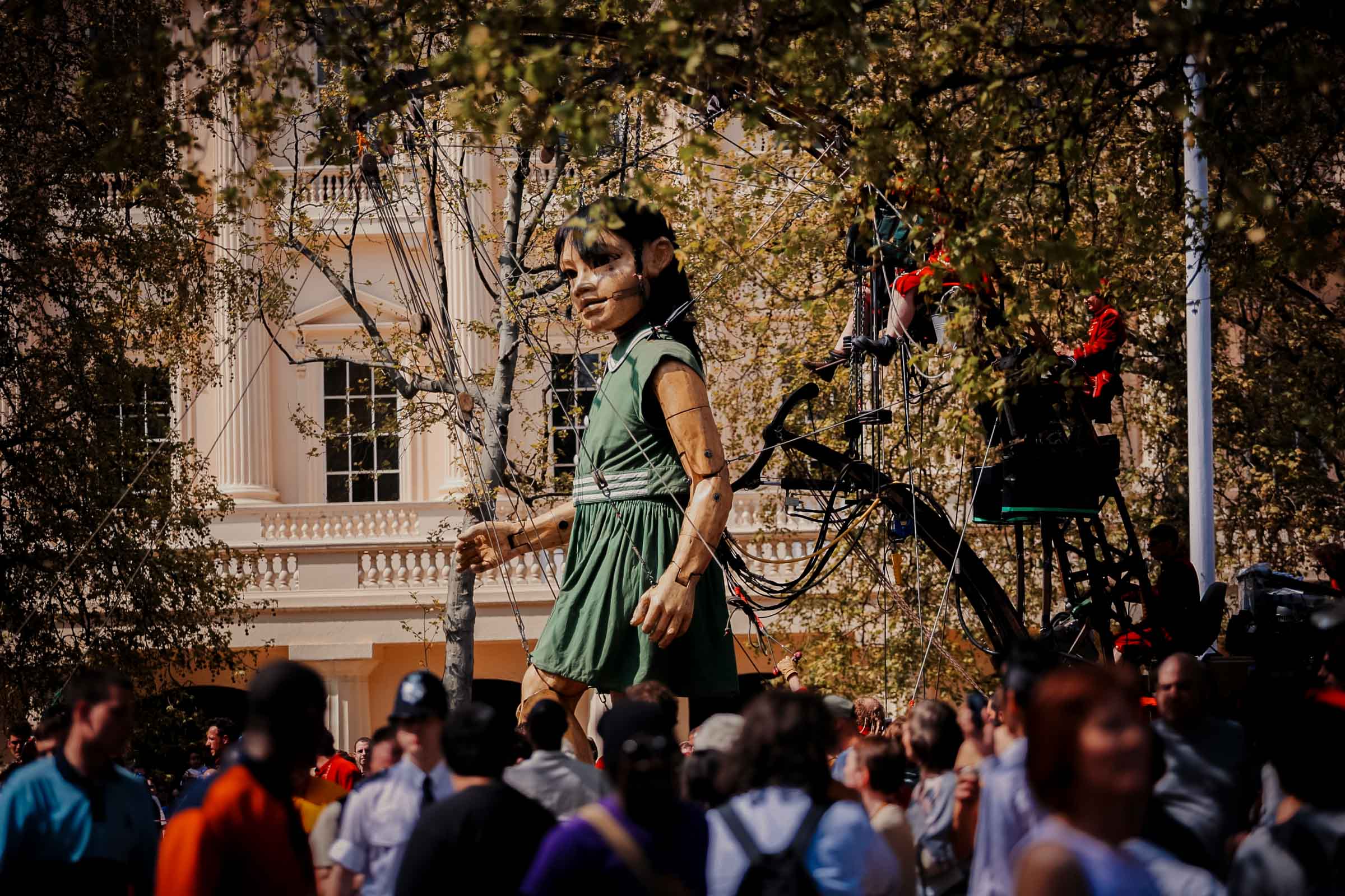 The Sultan's Elephant street theatre event in London