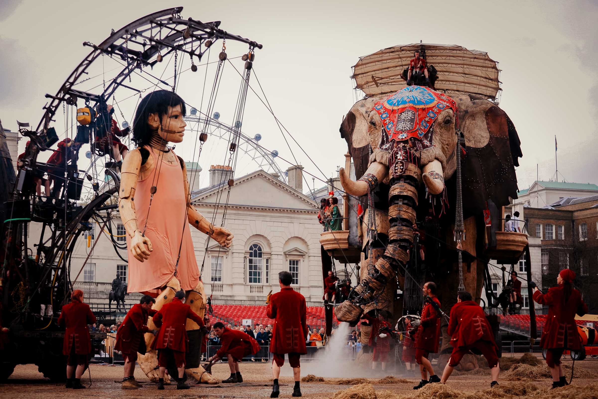 The Sultan's Elephant street theatre event in London