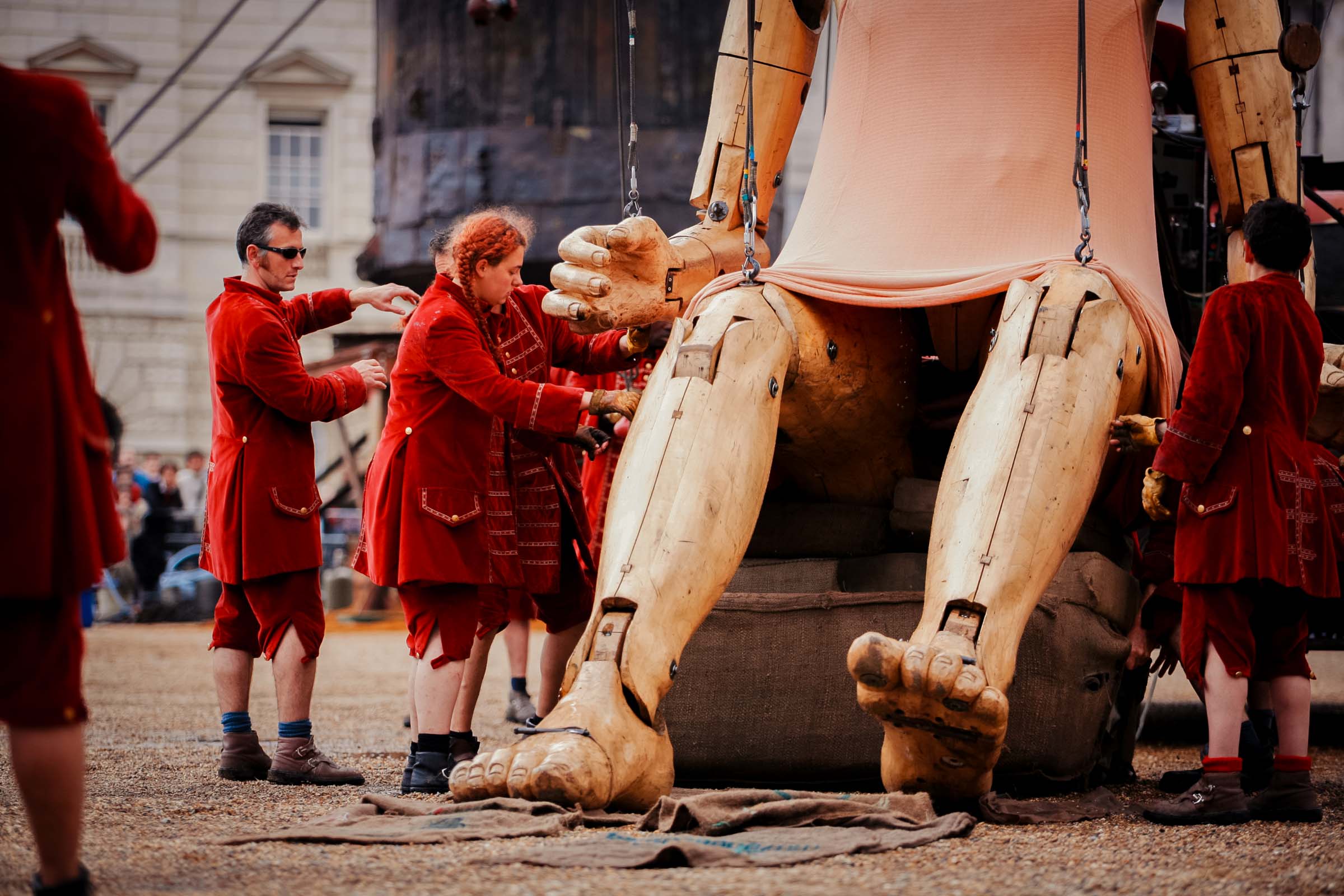 The Sultan's Elephant street theatre event in London